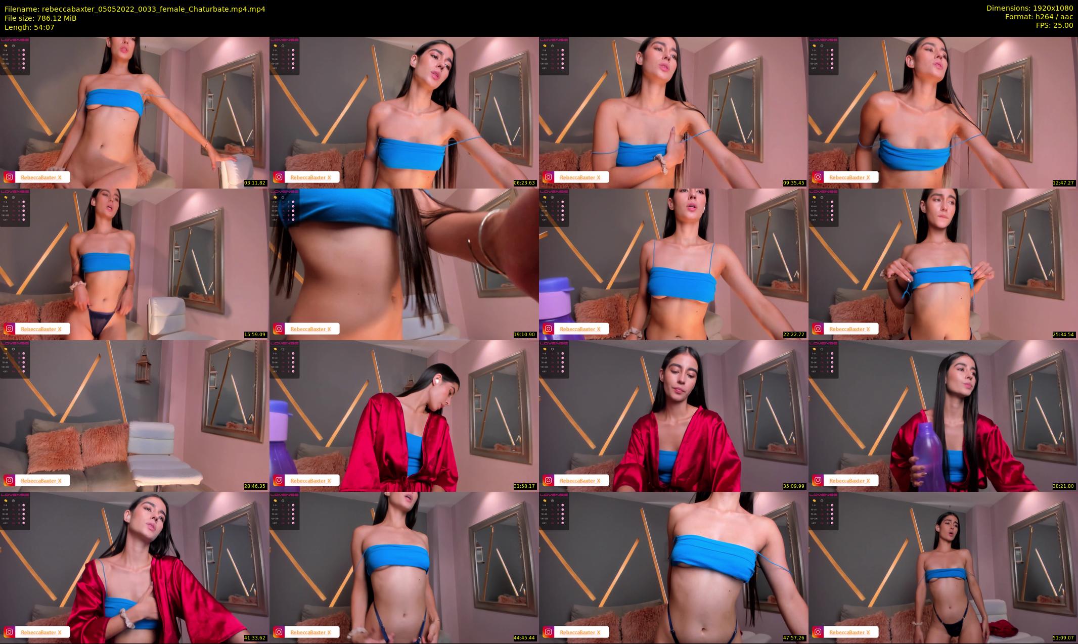 rebeccabaxter — 55 minute Chaturbate female cam show recording, 1080p, May 5, 2022