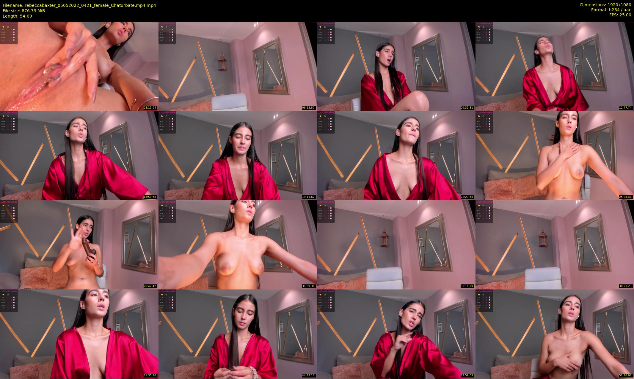 rebeccabaxter — 55 minute Chaturbate female cam show recording, 1080p, May 5, 2022