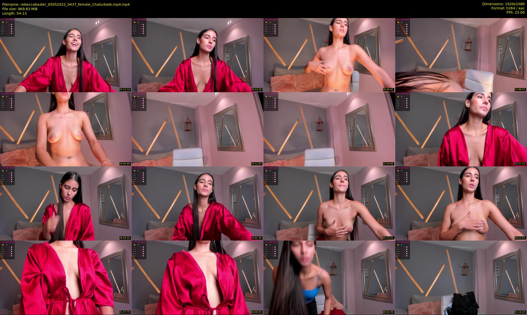 rebeccabaxter — 55 minute Chaturbate female cam show recording, 1080p, May 5, 2022