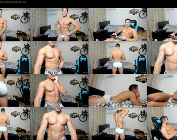 roberto4ever — 90 minute Chaturbate male cam show recording, 720p, May 4, 2022