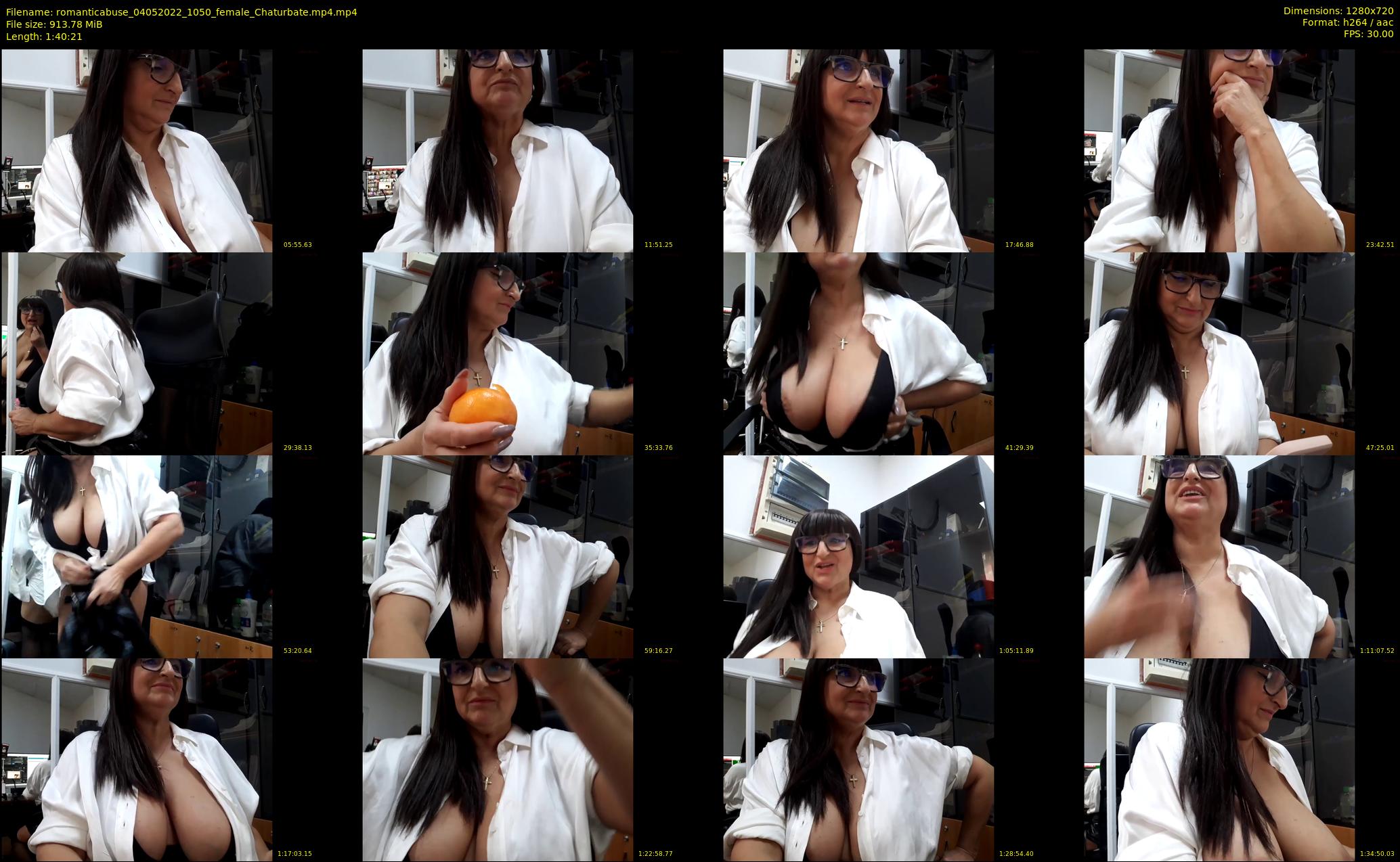 romanticabuse — 101 minute Chaturbate female cam show recording, 720p, May 4, 2022