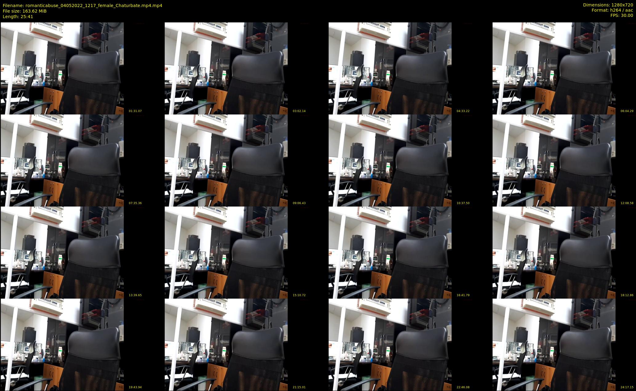 romanticabuse — 26 minute Chaturbate female cam show recording, 720p, May 4, 2022
