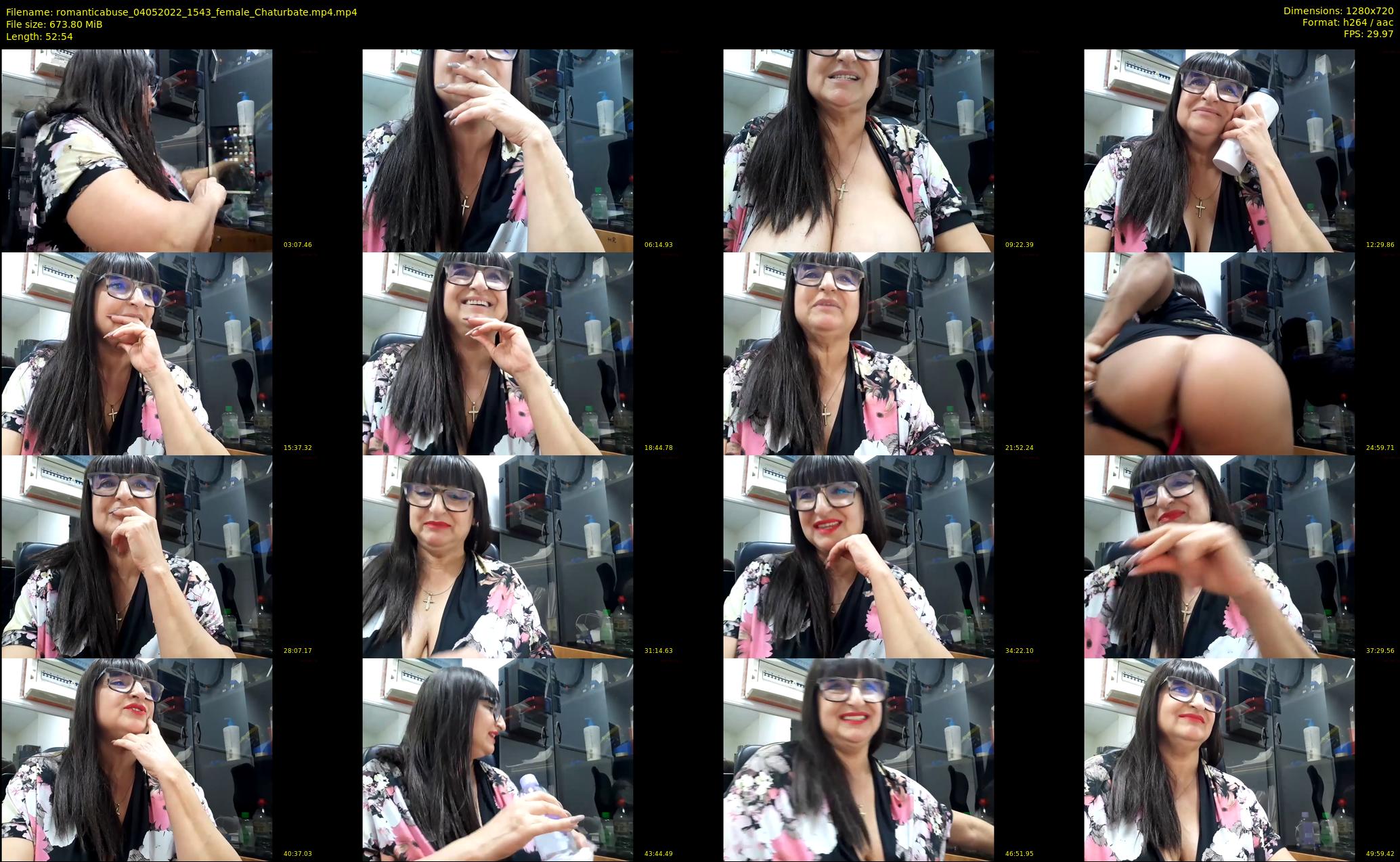 romanticabuse — 53 minute Chaturbate female cam show recording, 720p, May 4, 2022