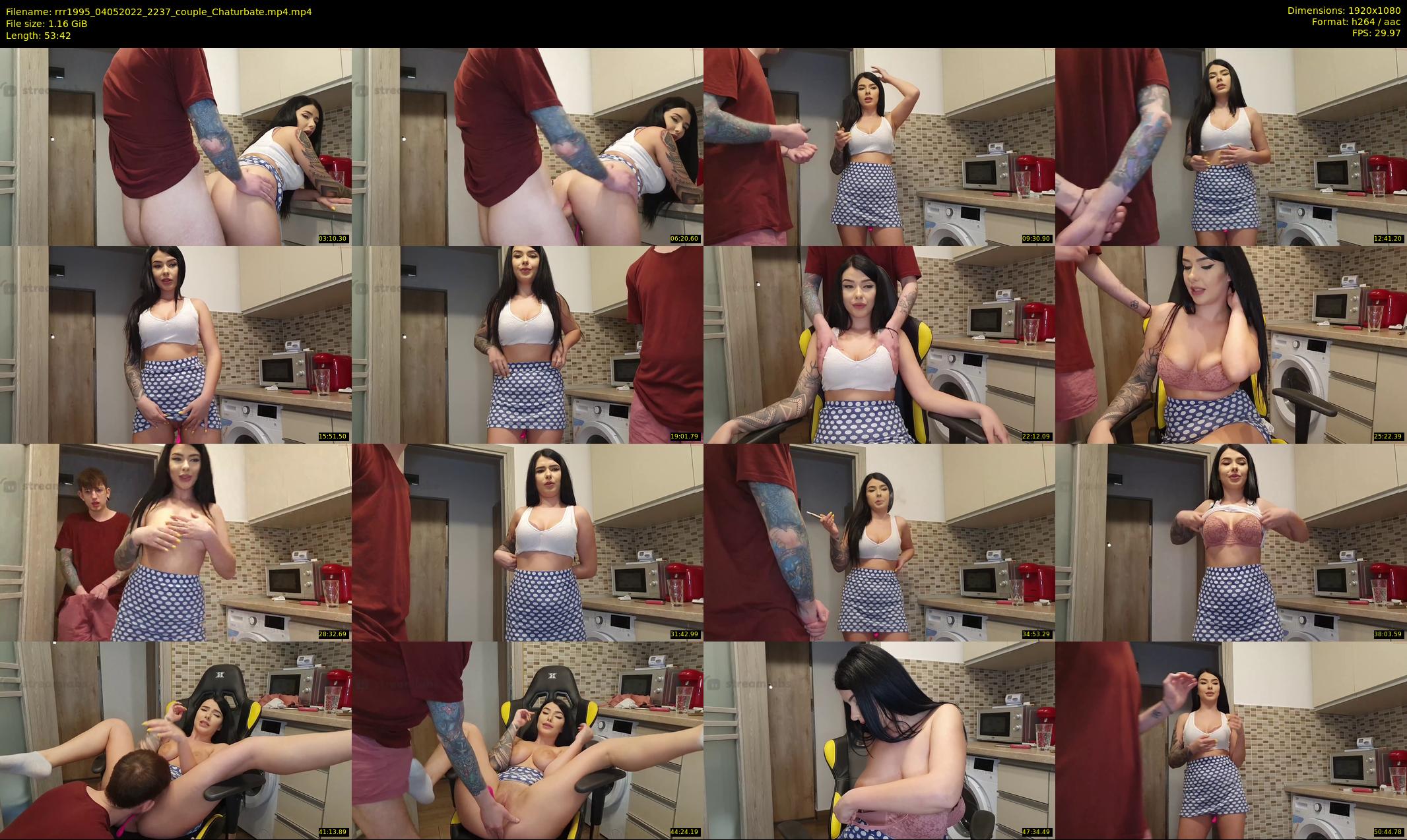 rrr1995 — 54 minute Chaturbate couple cam show recording, 1080p, May 4, 2022