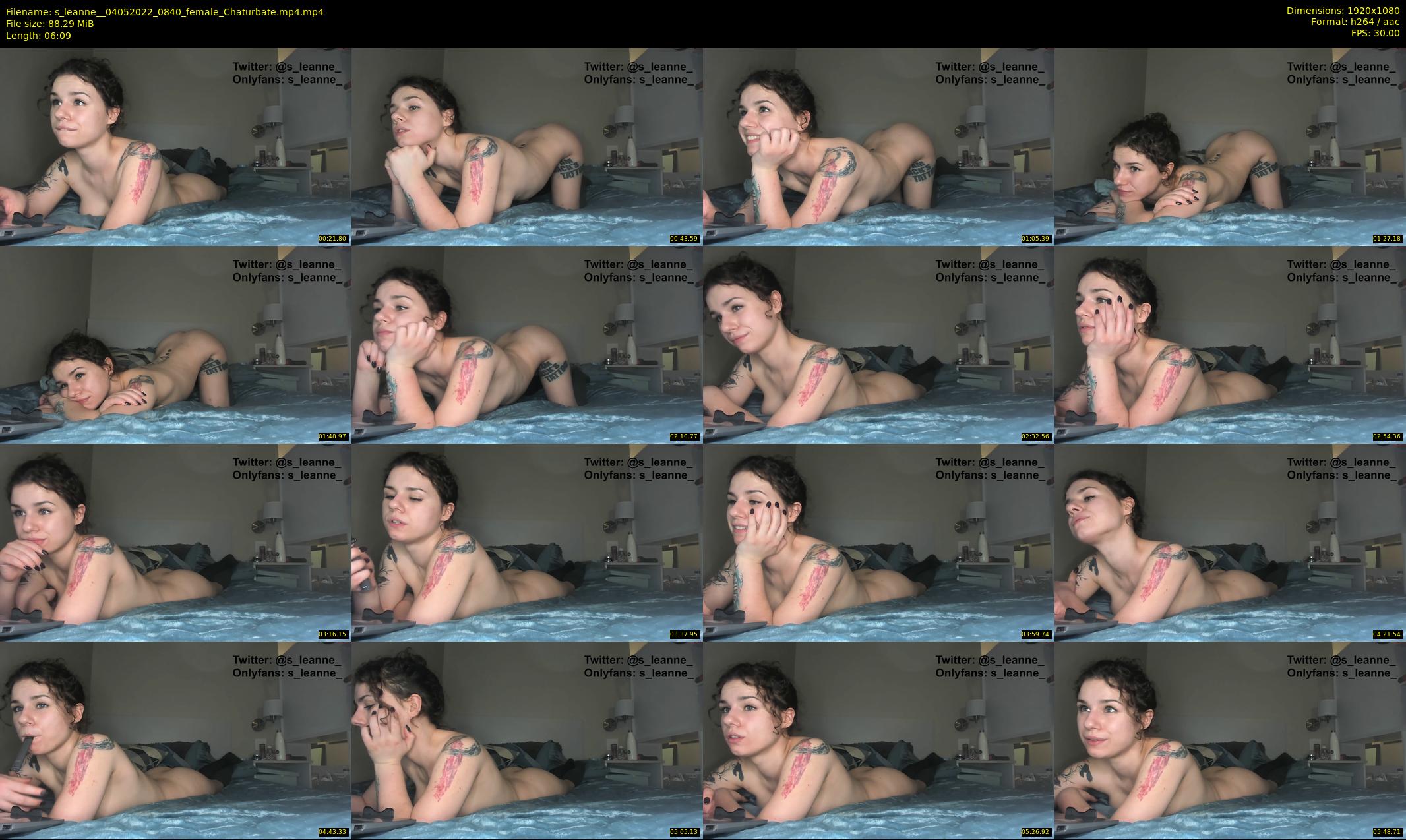 s_leanne_ — 7 minute Chaturbate female cam show recording, 1080p, May 4, 2022