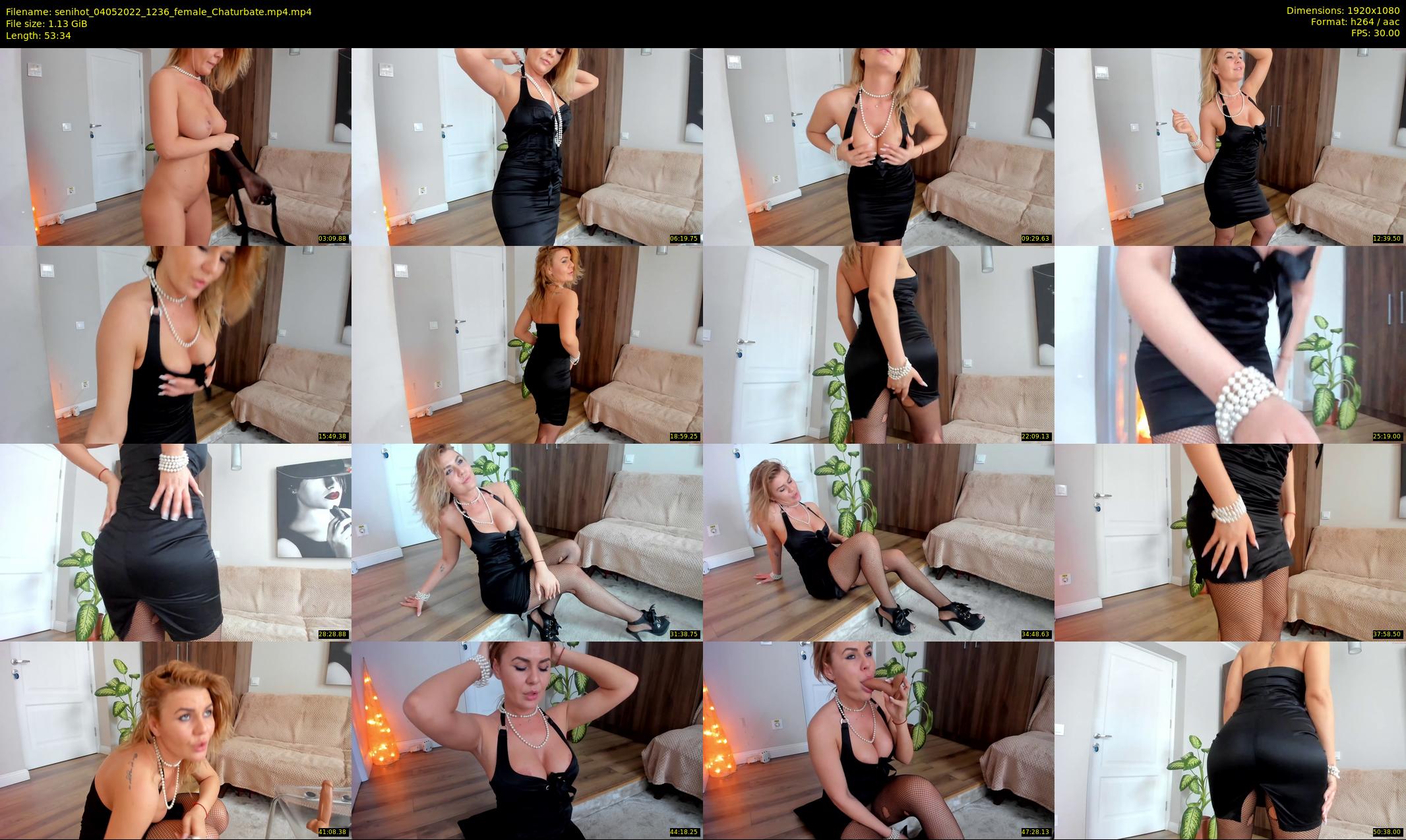 senihot — 54 minute Chaturbate female cam show recording, 1080p, May 4, 2022