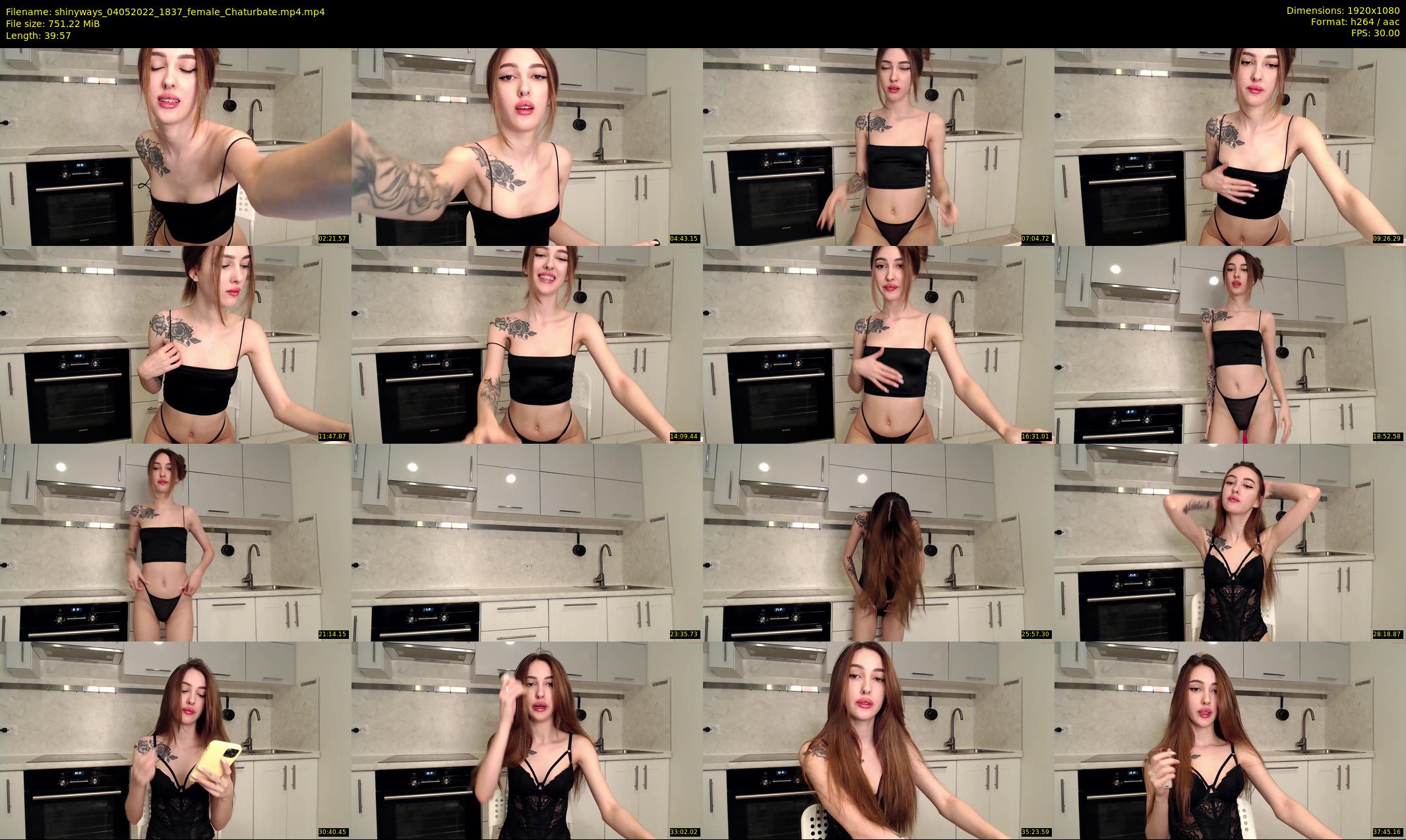 shinyways — 40 minute Chaturbate couple cam show recording, 1080p, May 4, 2022