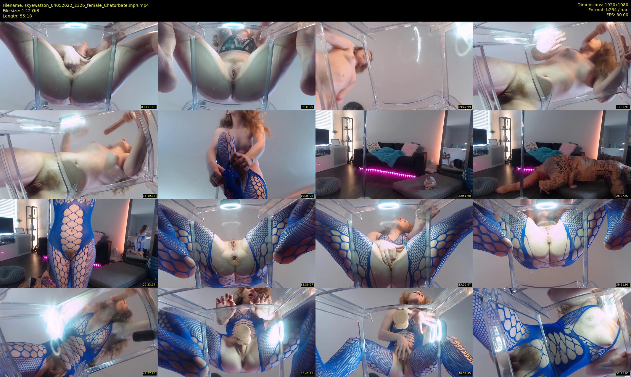 skyewatson — 56 minute Chaturbate female cam show recording, 1080p, May 4, 2022