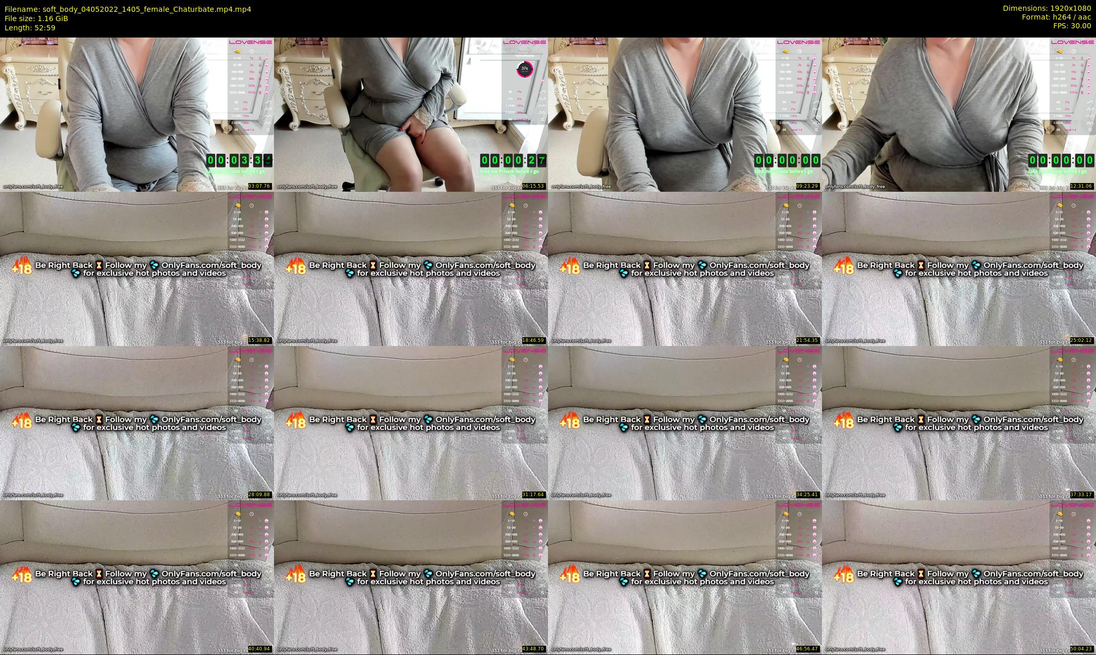 soft_body — 53 minute Chaturbate female cam show recording, 1080p, May 4, 2022