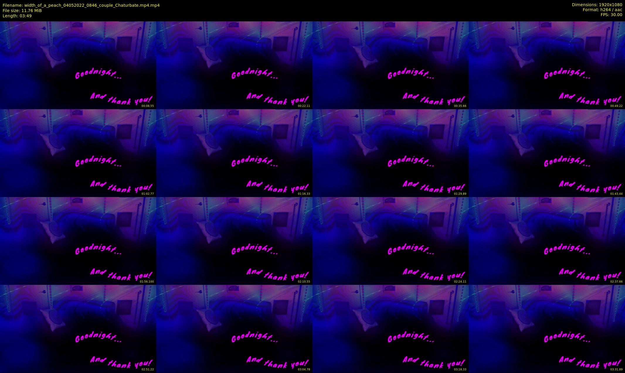 width_of_a_peach — 4 minute Chaturbate couple cam show recording, 1080p, May 4, 2022