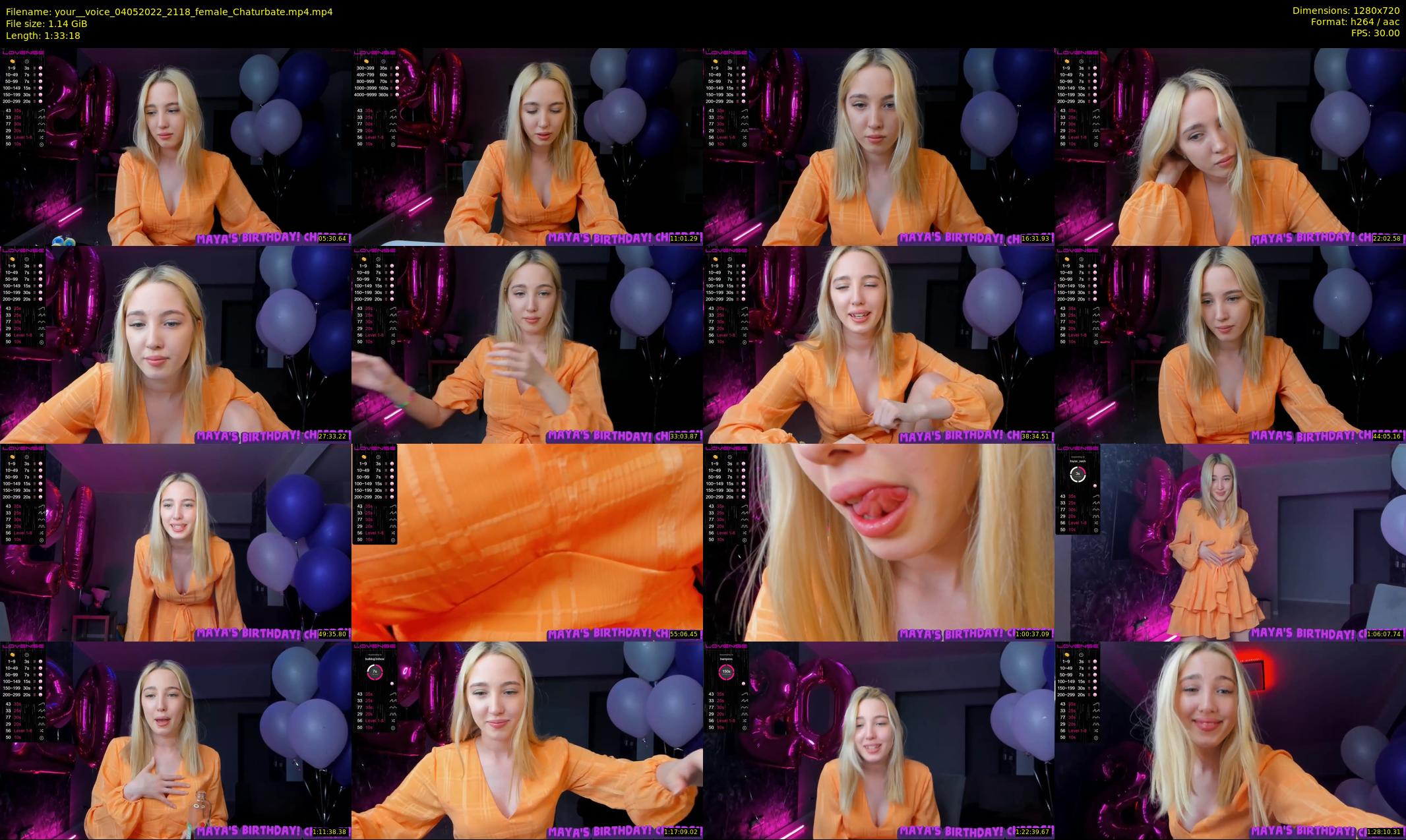 your__voice — 94 minute Chaturbate female cam show recording, 720p, May 4, 2022
