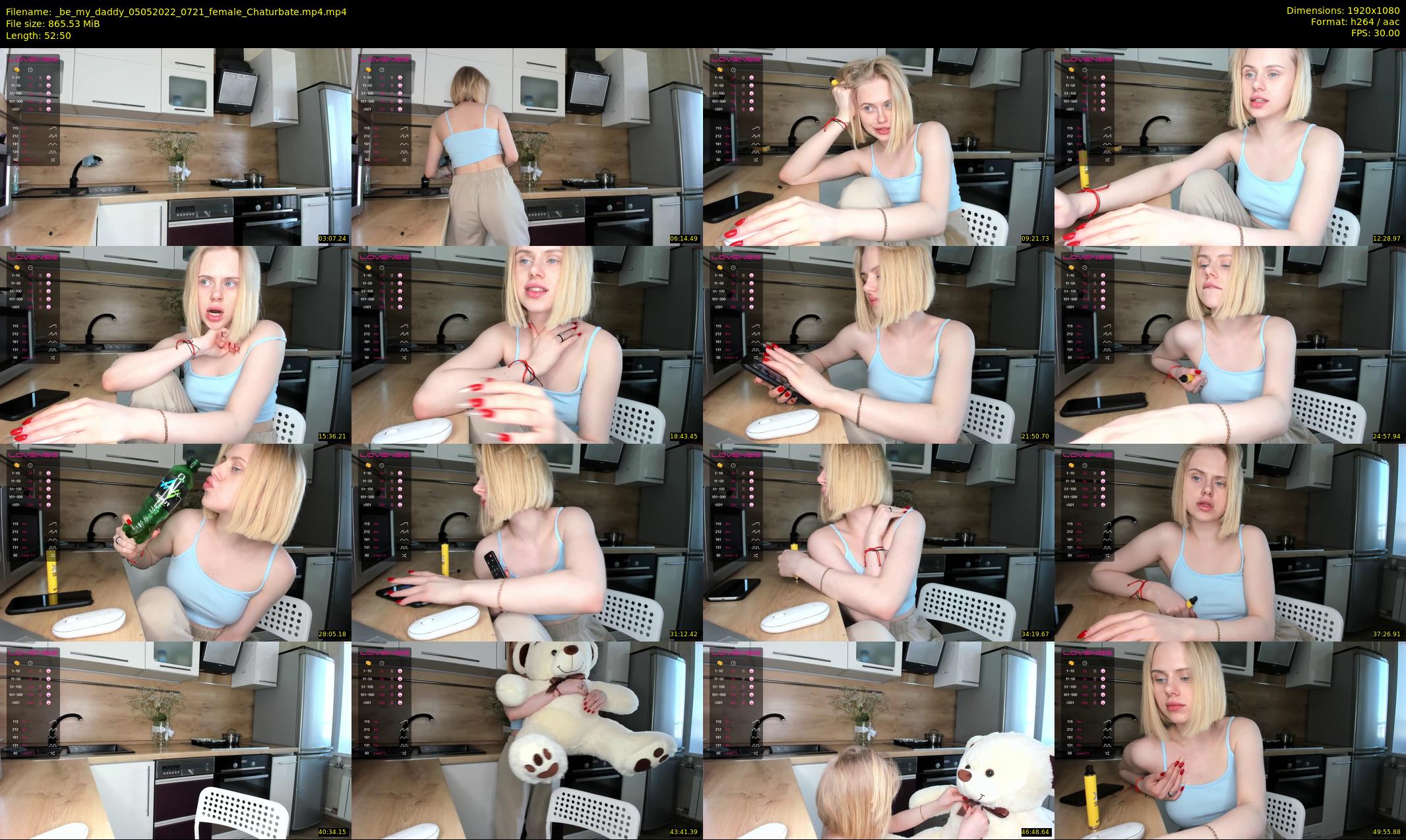 _be_my_daddy — 53 minute Chaturbate female cam show recording, 1080p, May 5, 2022