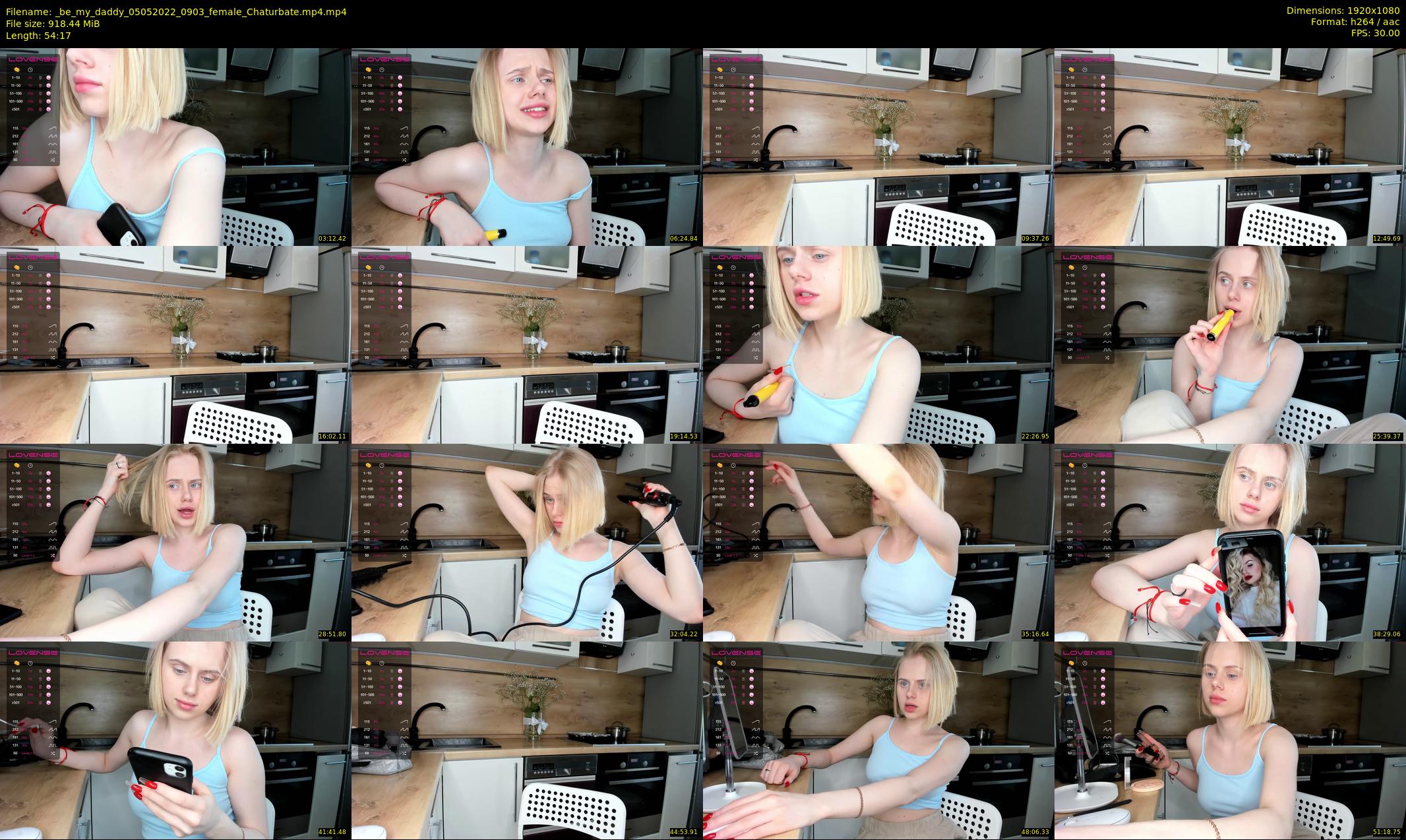 _be_my_daddy — 55 minute Chaturbate female cam show recording, 1080p, May 5, 2022