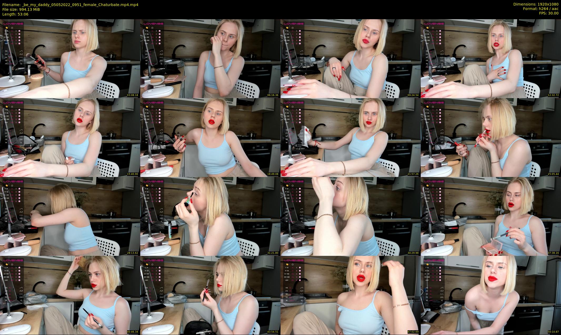 _be_my_daddy — 54 minute Chaturbate female cam show recording, 1080p, May 5, 2022