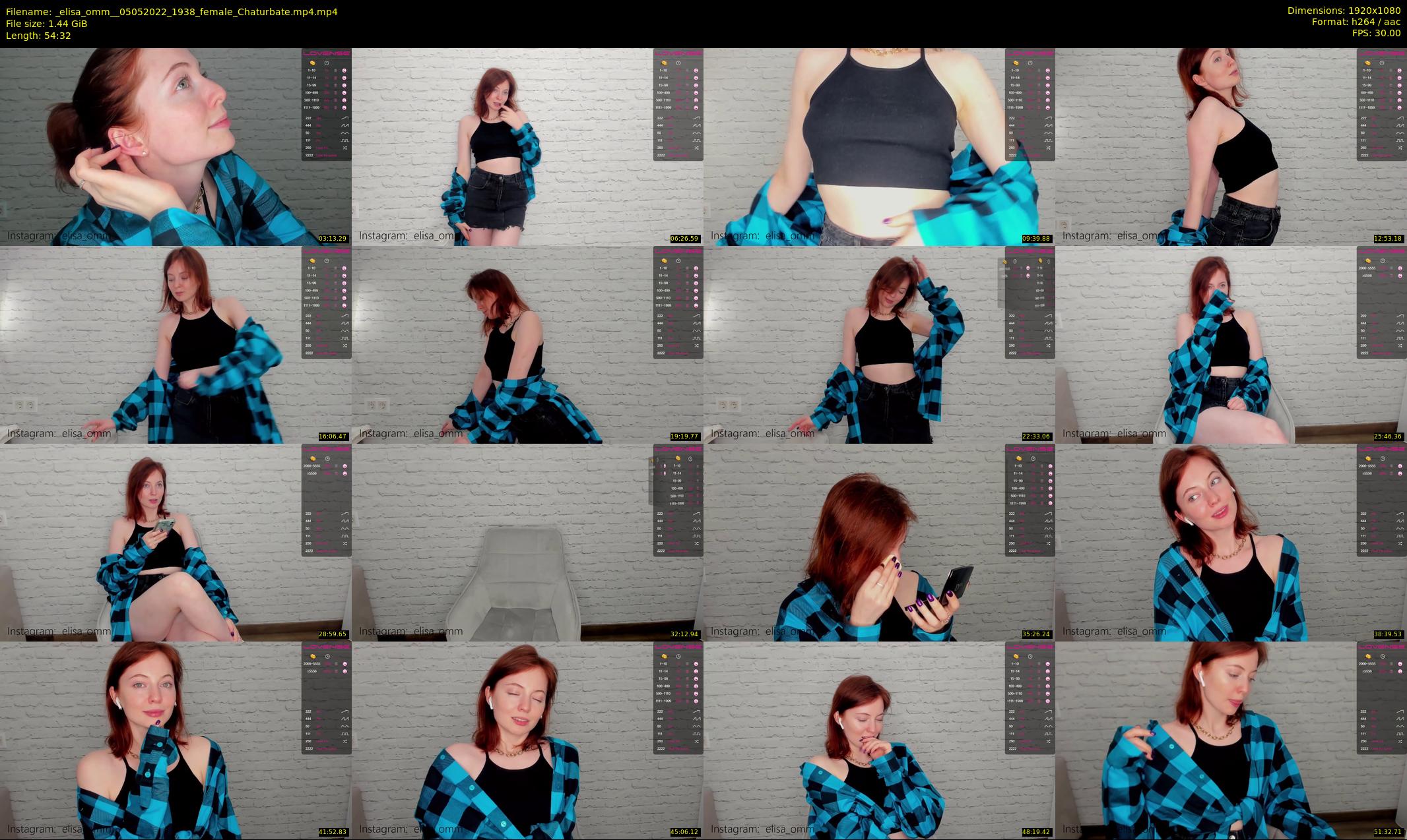 _elisa_omm_ — 55 minute Chaturbate female cam show recording, 1080p, May 5, 2022