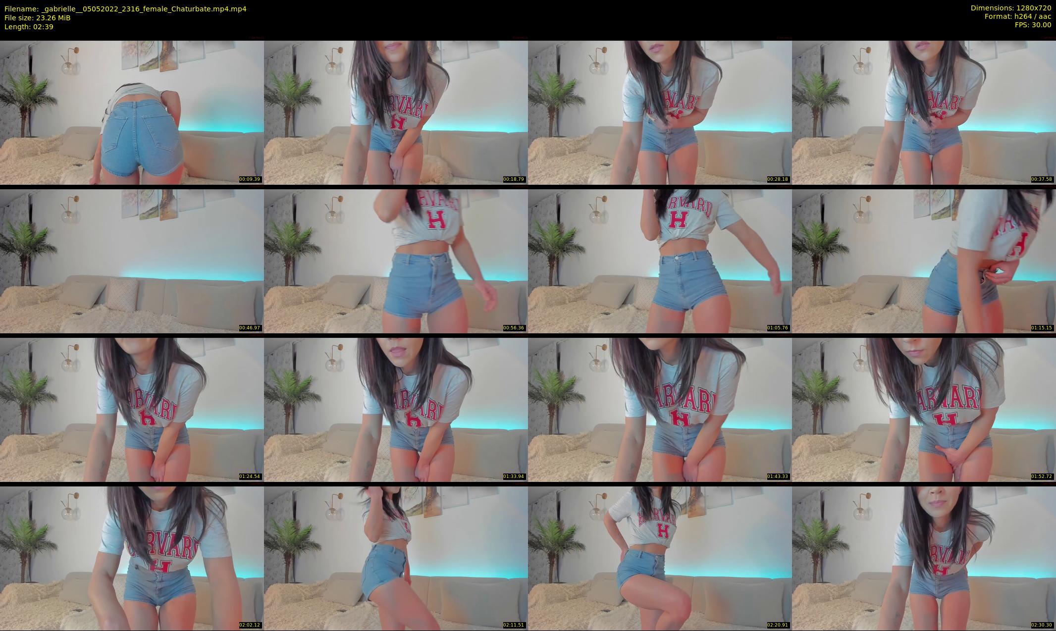 _gabrielle_ — 3 minute Chaturbate female cam show recording, 720p, May 5, 2022