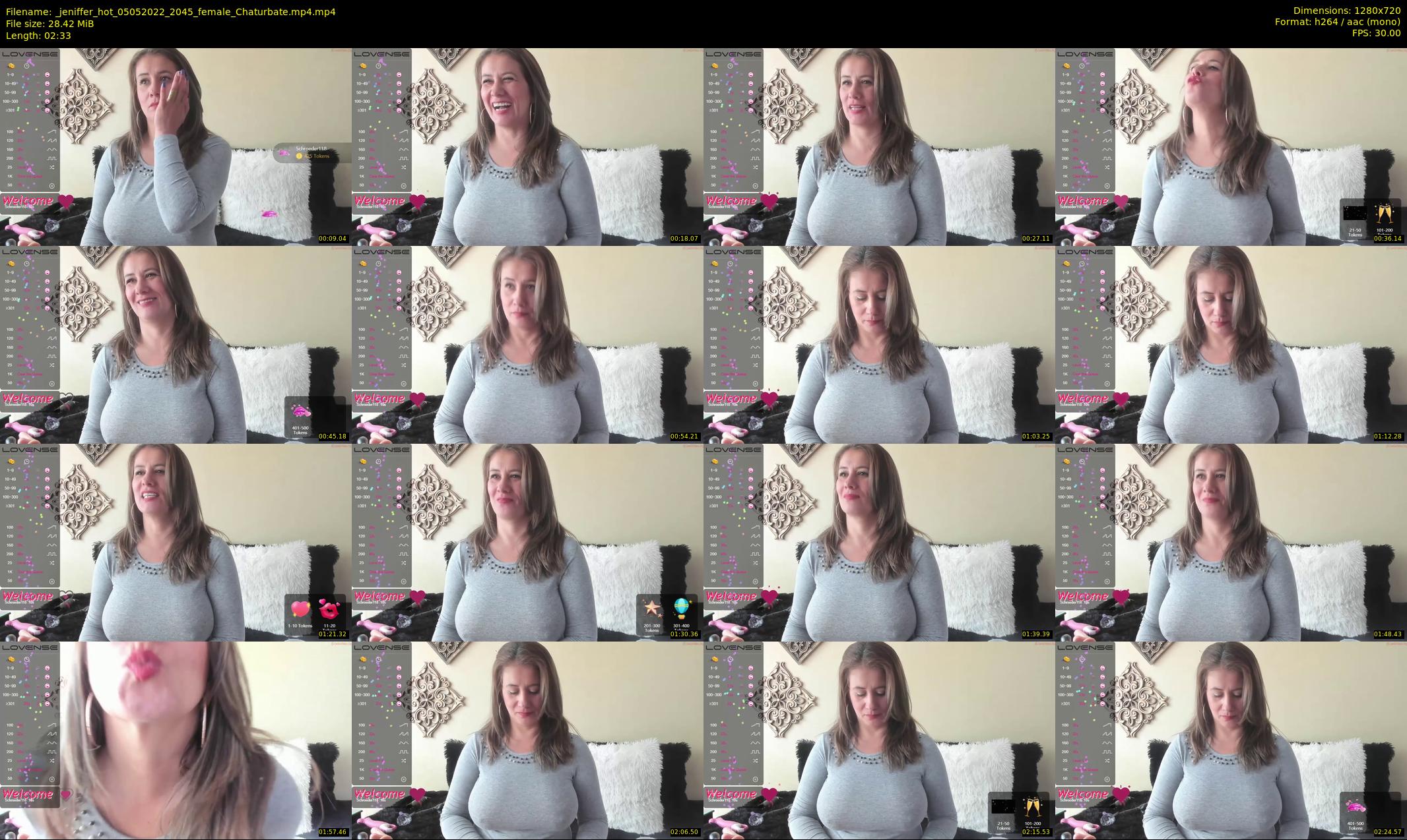 _jeniffer_hot — 3 minute Chaturbate female cam show recording, 720p, May 5, 2022