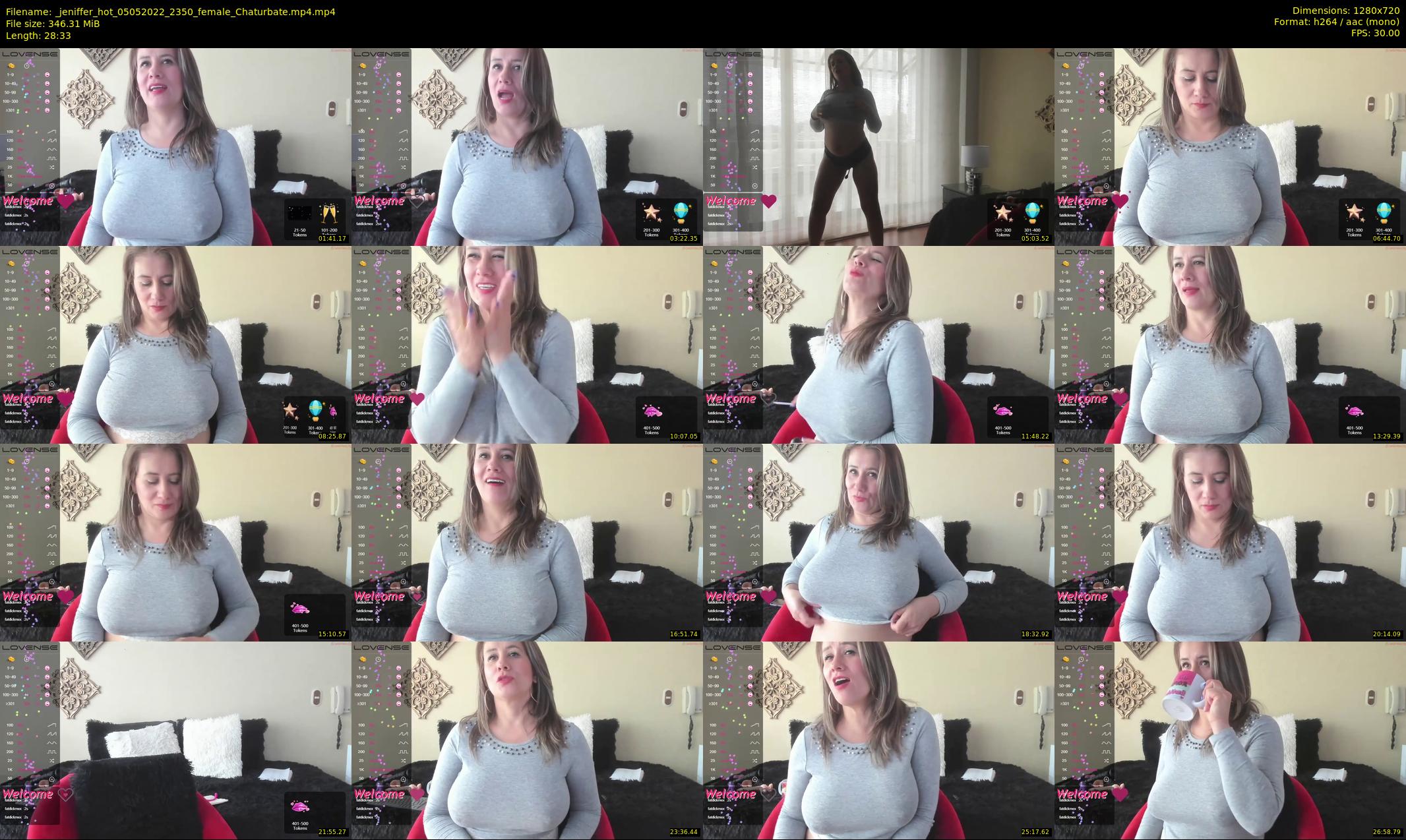 _jeniffer_hot — 29 minute Chaturbate female cam show recording, 720p, May 5, 2022