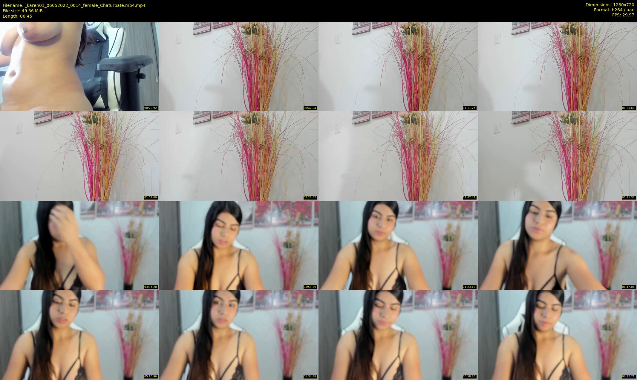 _karen01 — 7 minute Chaturbate female cam show recording, 720p, May 6, 2022