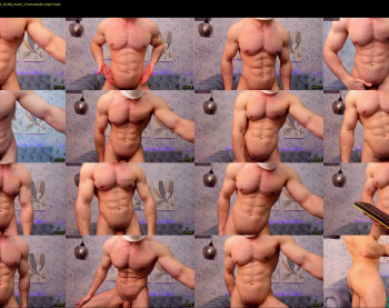 adam_muscle_ — 24 minute Chaturbate male cam show recording, 1080p, May 6, 2022