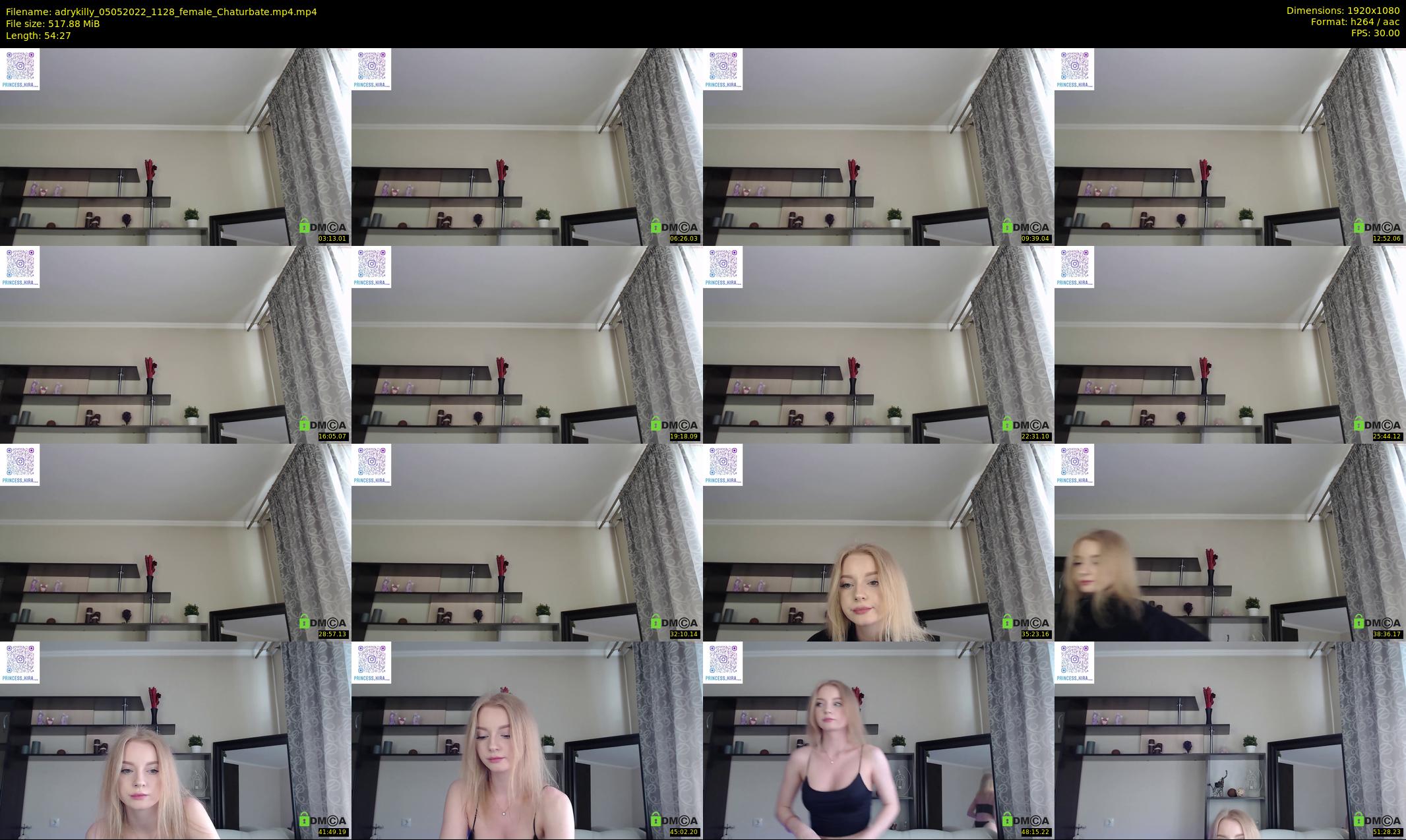 adrykilly — 55 minute Chaturbate female cam show recording, 1080p, May 5, 2022