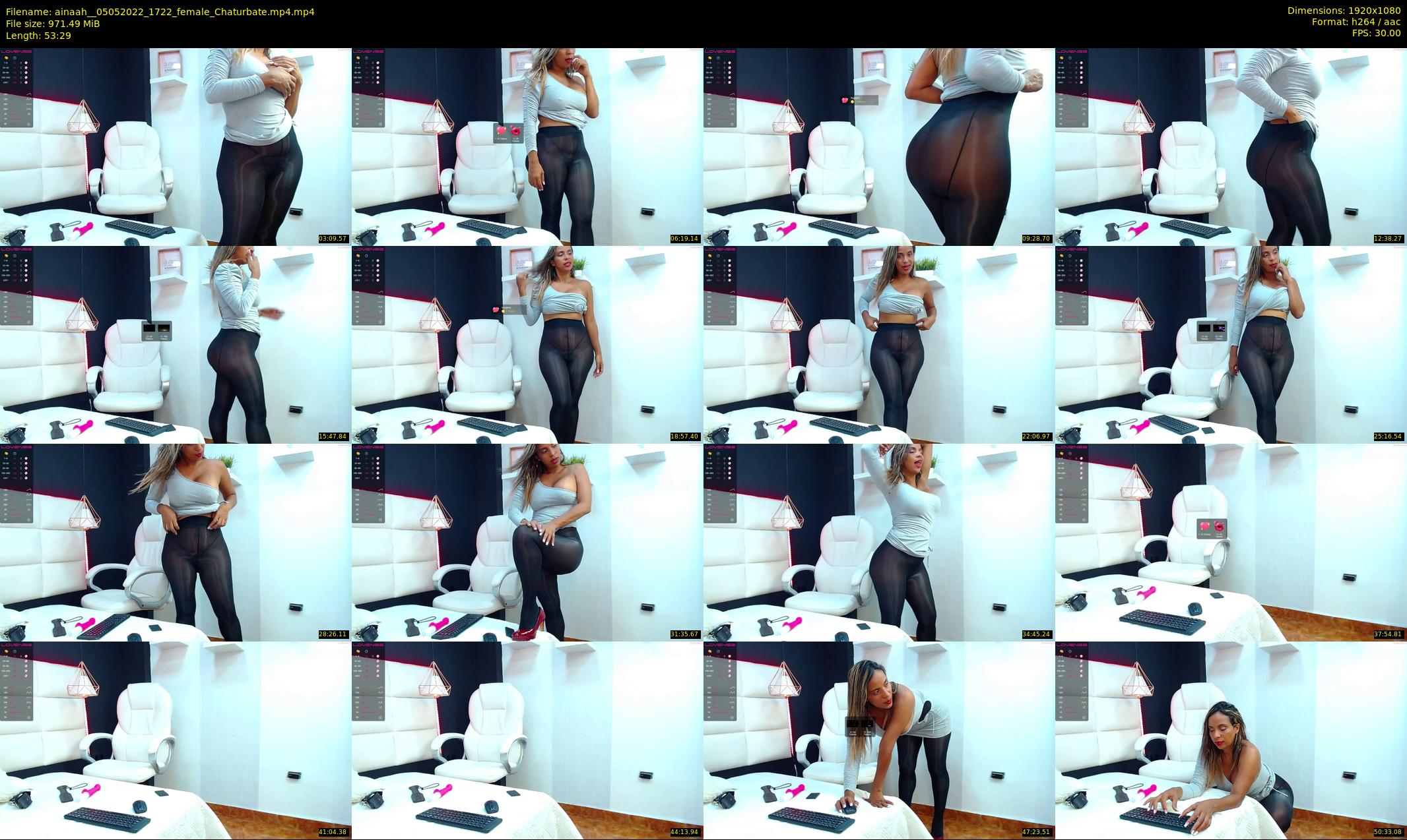 ainaah_ — 54 minute Chaturbate female cam show recording, 1080p, May 5, 2022