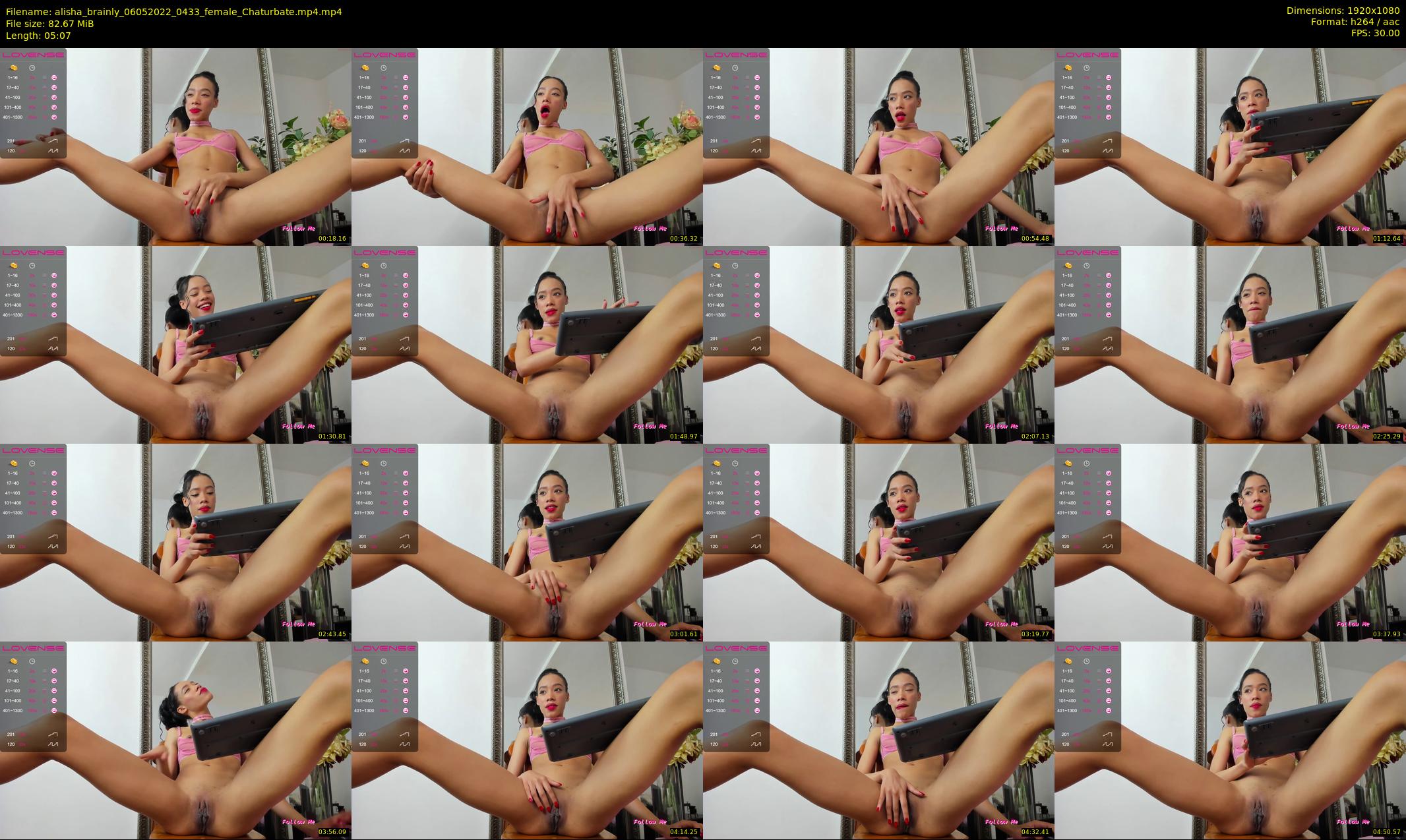 alisha_brainly — 6 minute Chaturbate female cam show recording, 1080p, May 6, 2022