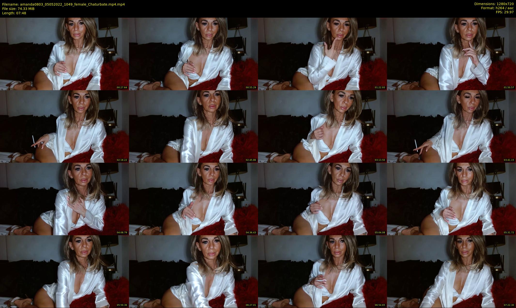amanda0803 — 8 minute Chaturbate female cam show recording, 720p, May 5, 2022