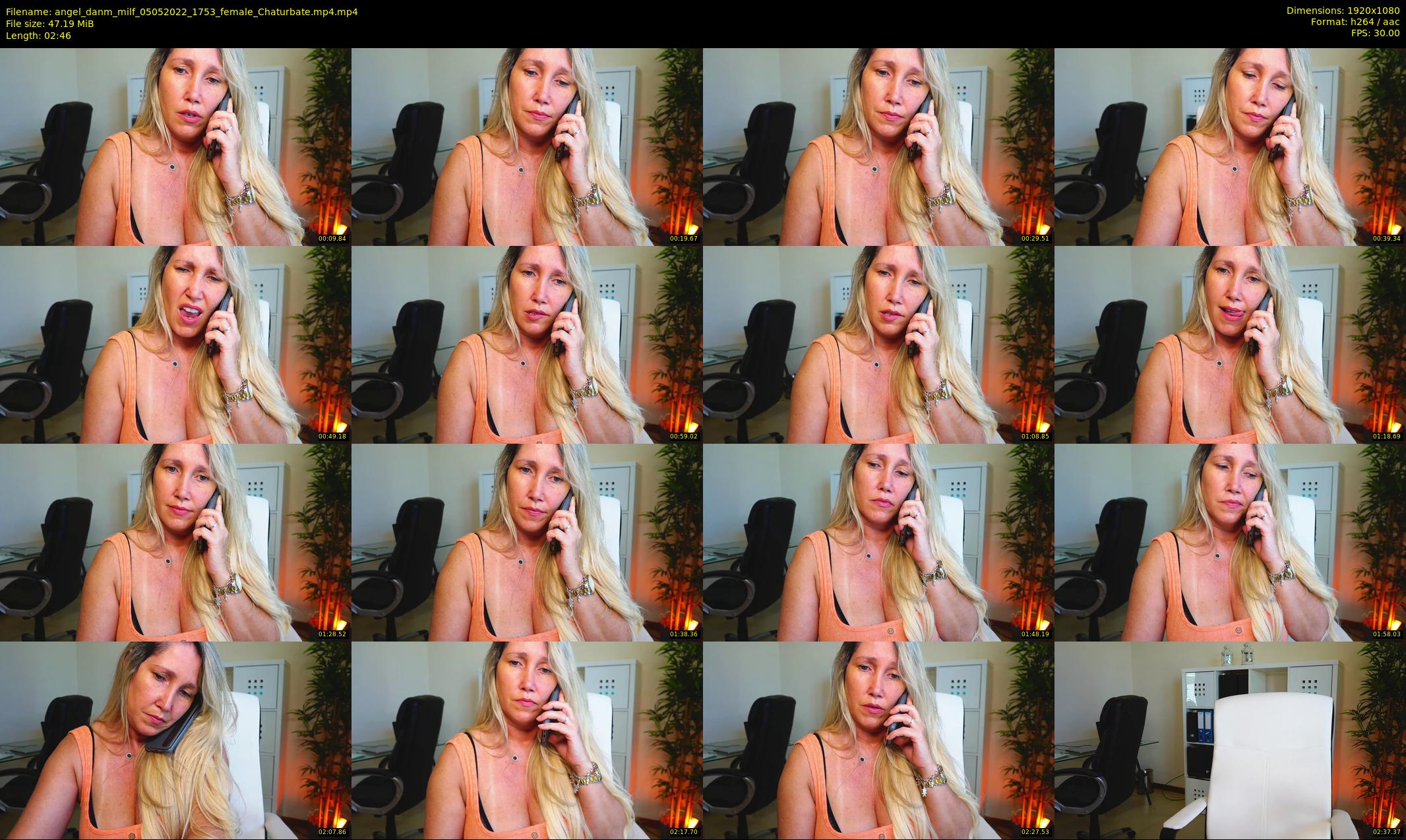 angel_danm_milf — 3 minute Chaturbate female cam show recording, 1080p, May 5, 2022
