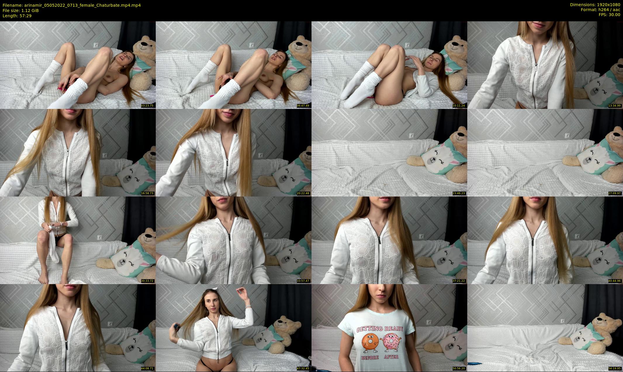 arinamir — 58 minute Chaturbate female cam show recording, 1080p, May 5, 2022