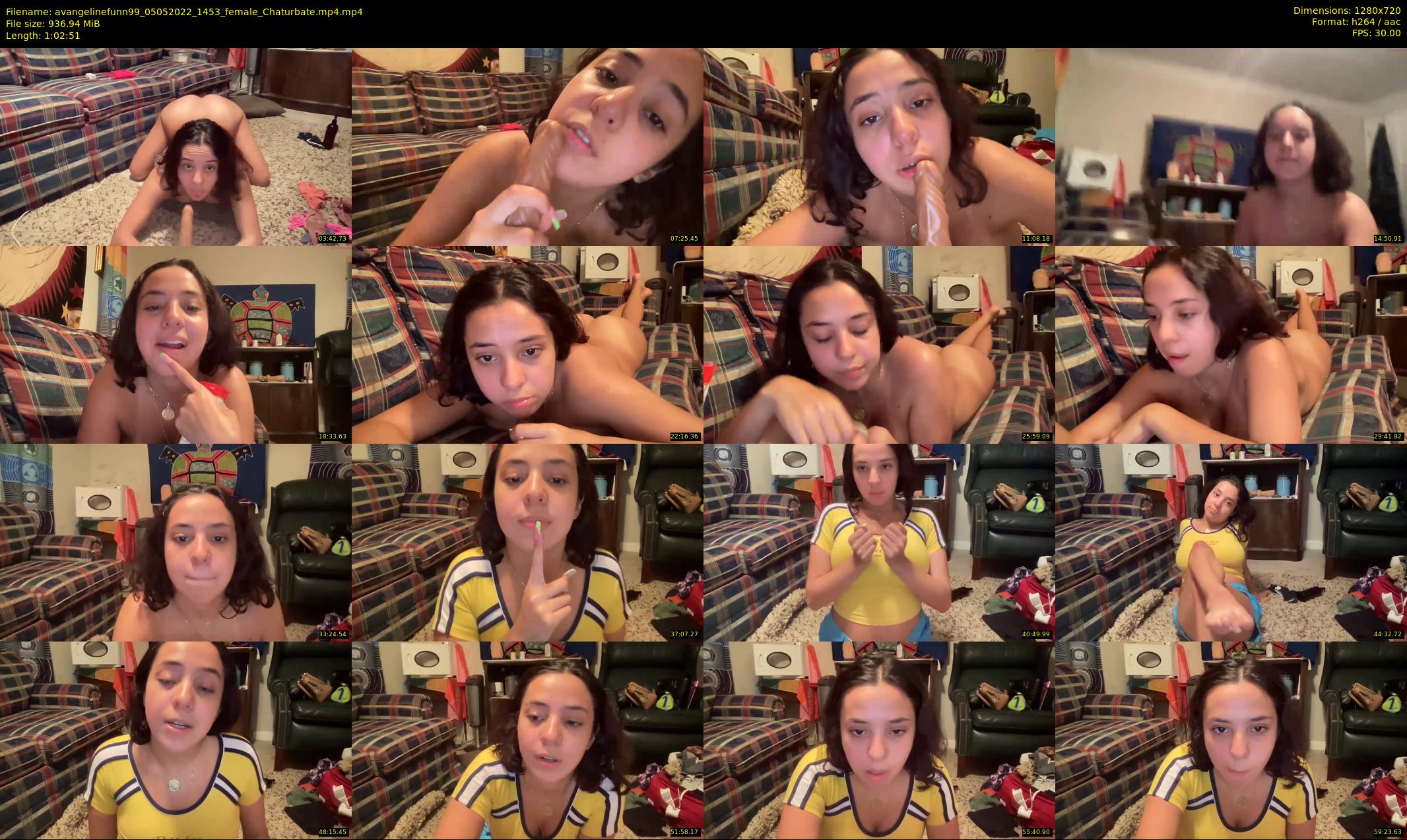 avangelinefunn99 — 63 minute Chaturbate female cam show recording, 720p, May 5, 2022