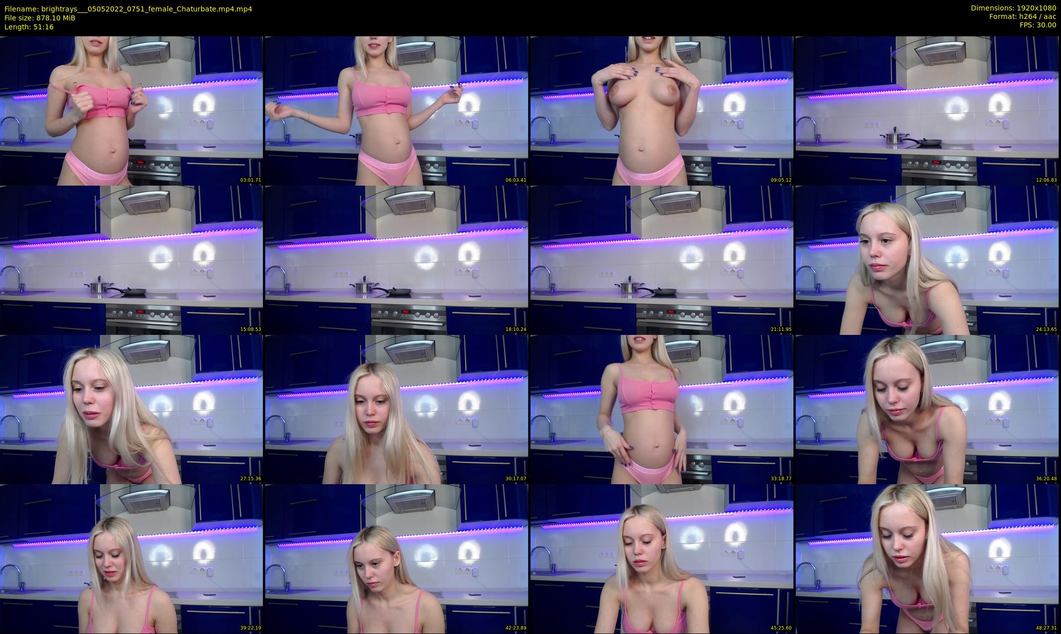 brightrays__ — 52 minute Chaturbate female cam show recording, 1080p, May 5, 2022