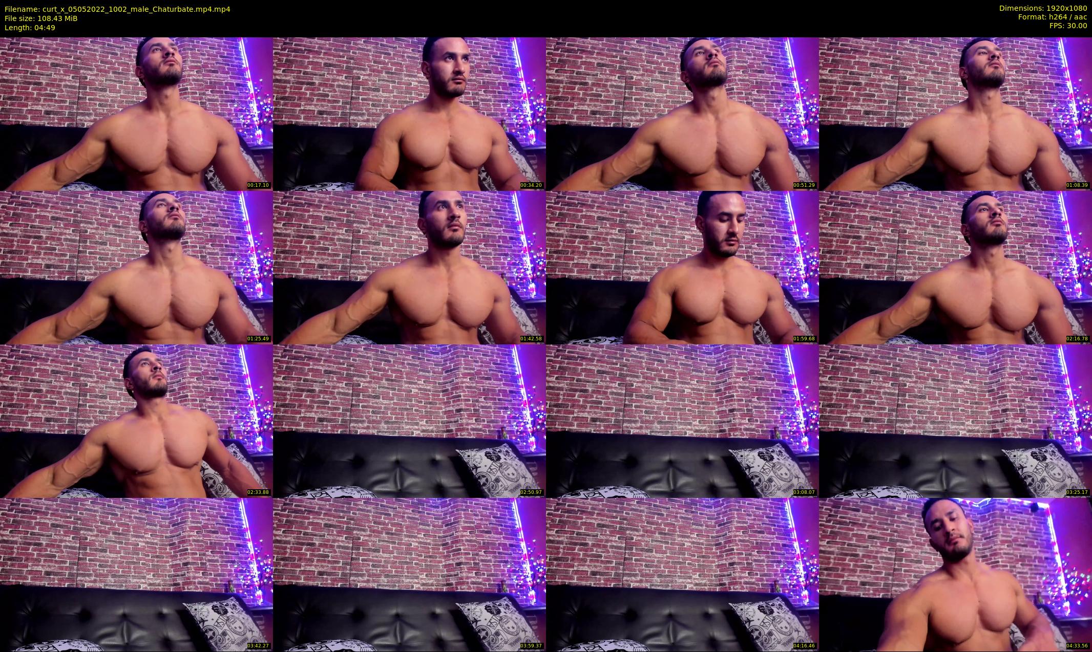 curt_x — 5 minute Chaturbate male cam show recording, 1080p, May 5, 2022