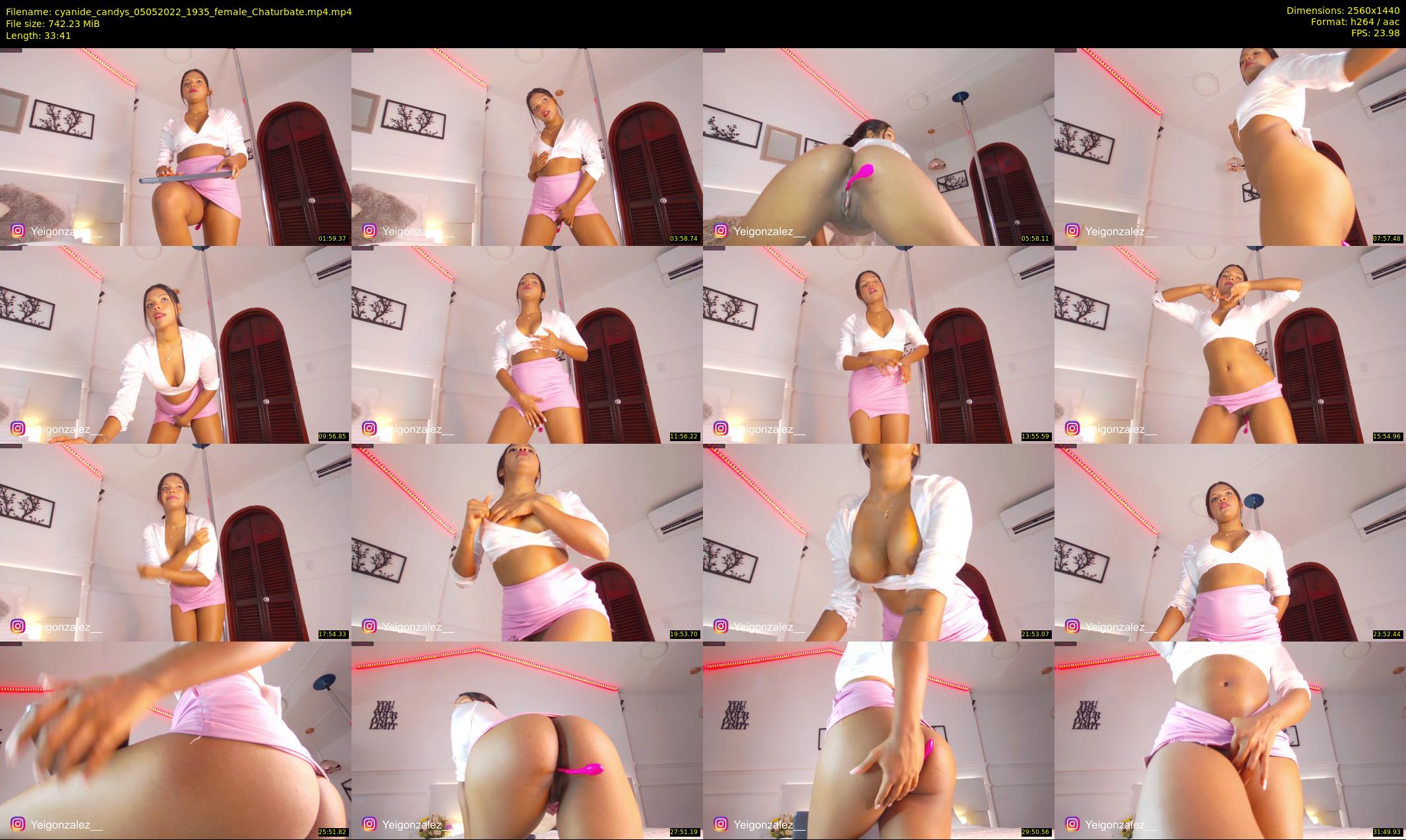 cyanide_candys — 34 minute Chaturbate female cam show recording, 1080p, May 5, 2022