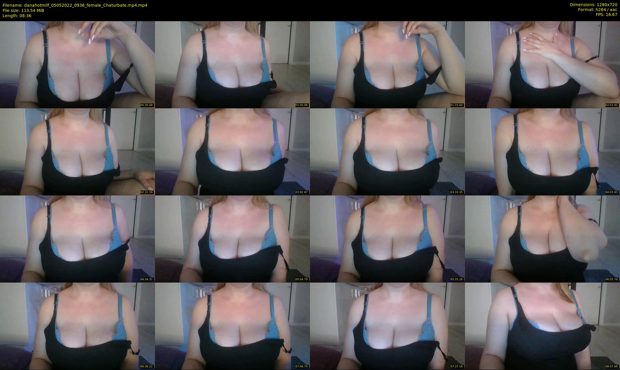 danahotmilf — 9 minute Chaturbate female cam show recording, 720p, May 5, 2022