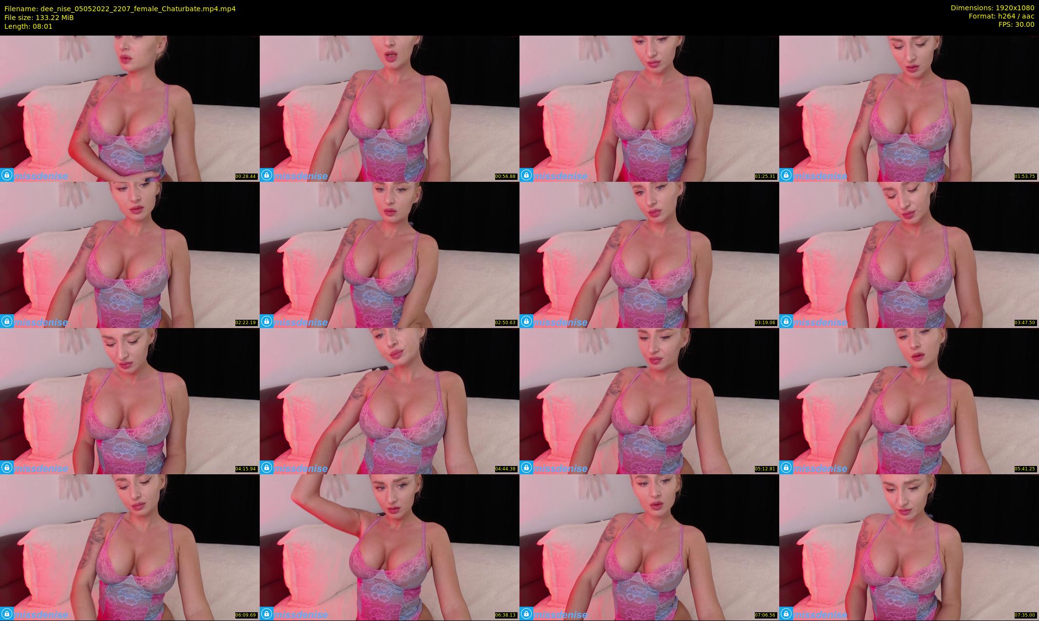 dee_nise — 9 minute Chaturbate female cam show recording, 1080p, May 5, 2022