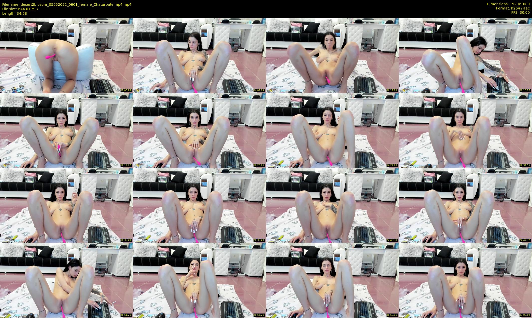 desert2blosom — 35 minute Chaturbate female cam show recording, 1080p, May 5, 2022