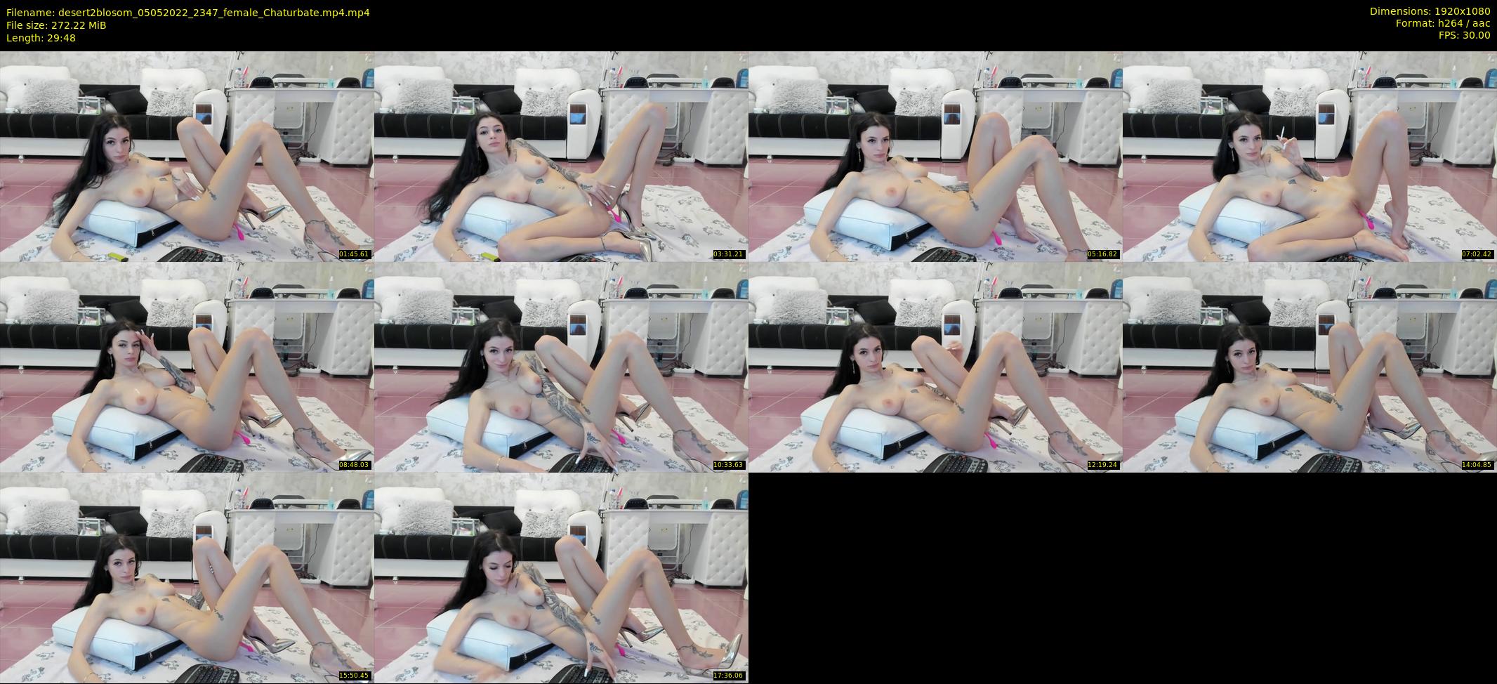 desert2blosom — 30 minute Chaturbate female cam show recording, 1080p, May 5, 2022