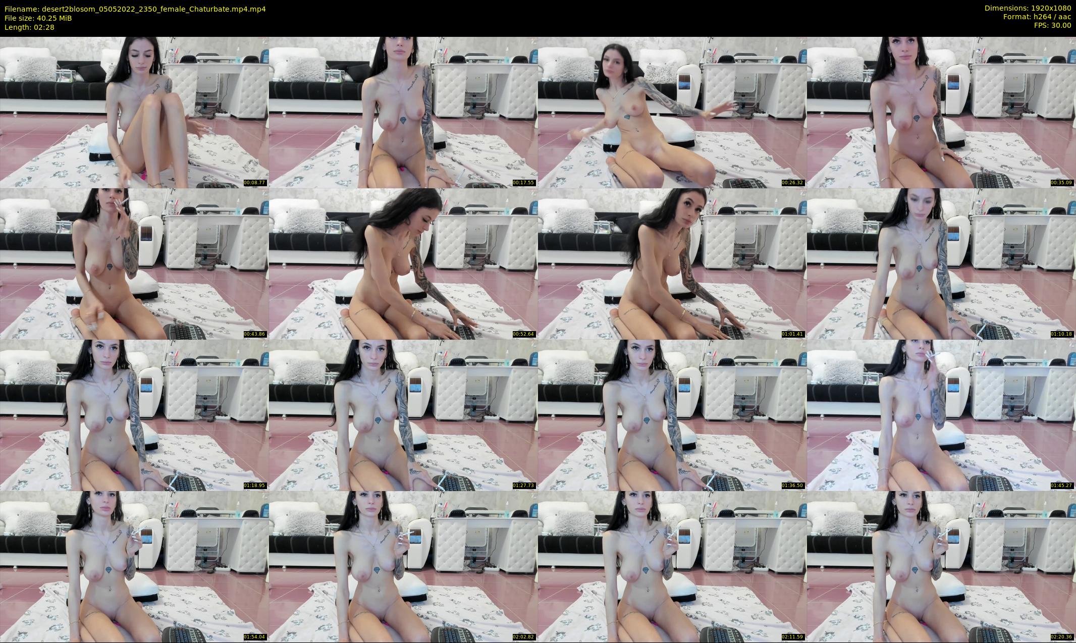 desert2blosom — 3 minute Chaturbate female cam show recording, 1080p, May 5, 2022