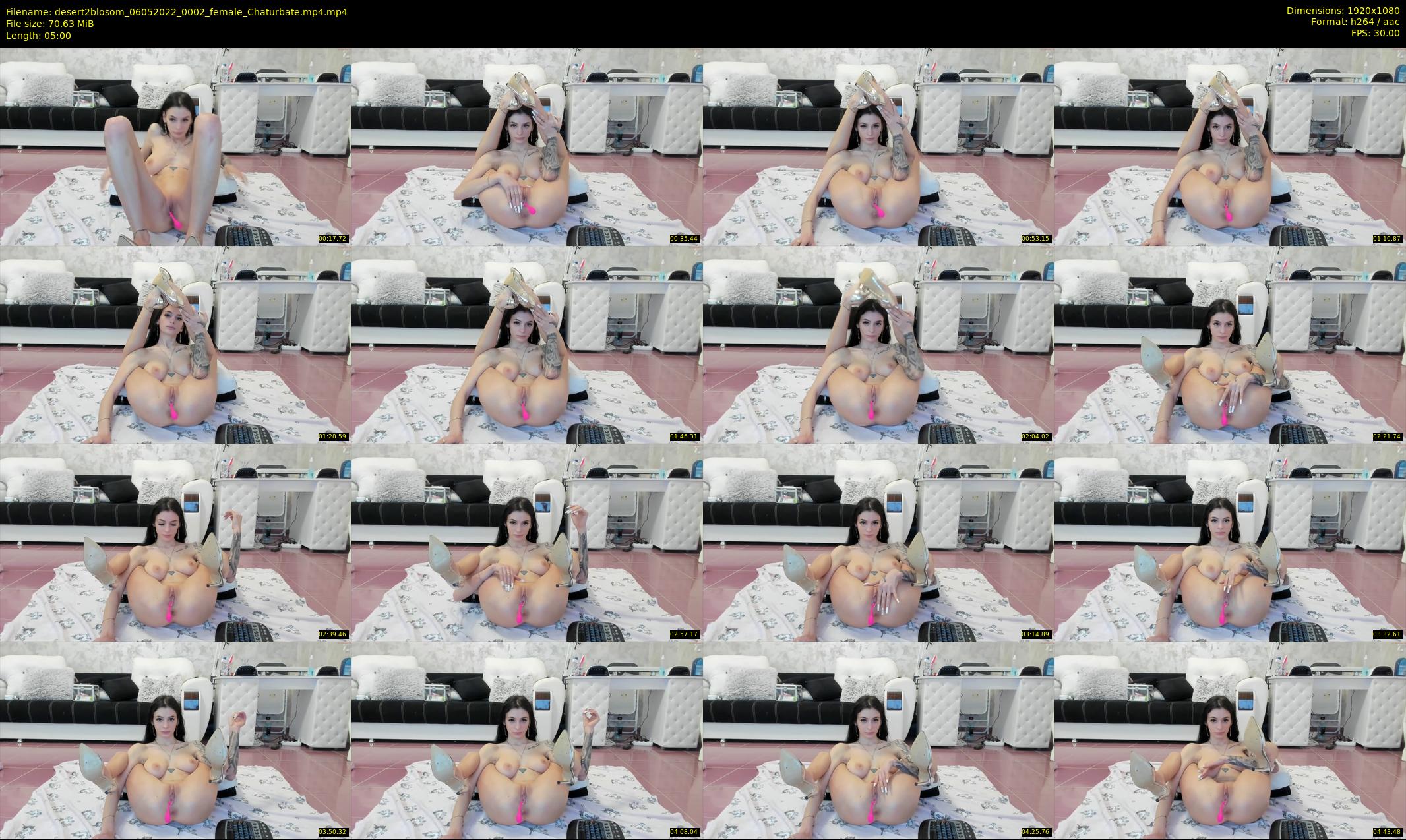 desert2blosom — 5 minute Chaturbate female cam show recording, 1080p, May 6, 2022