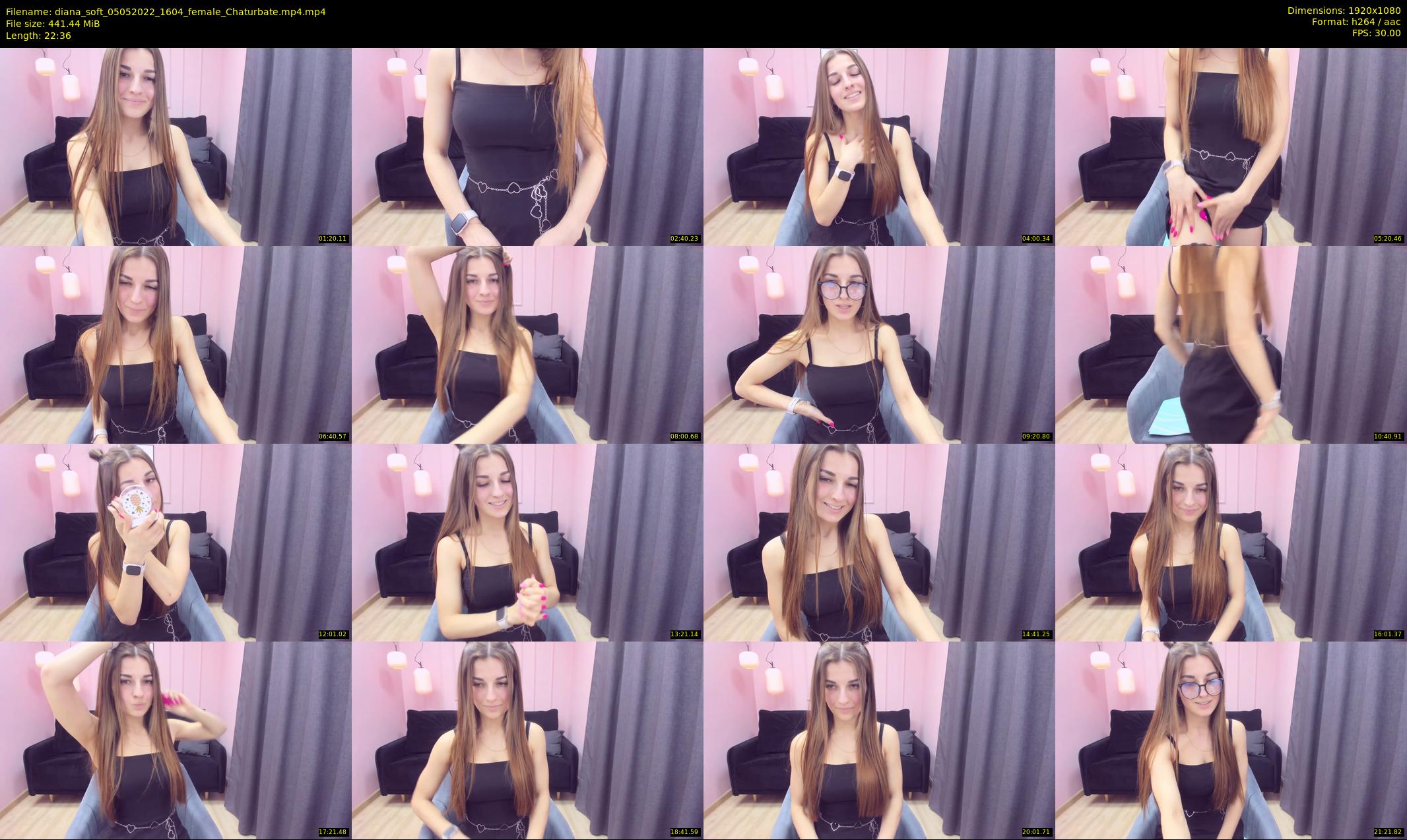 diana_soft — 23 minute Chaturbate female cam show recording, 1080p, May 5, 2022