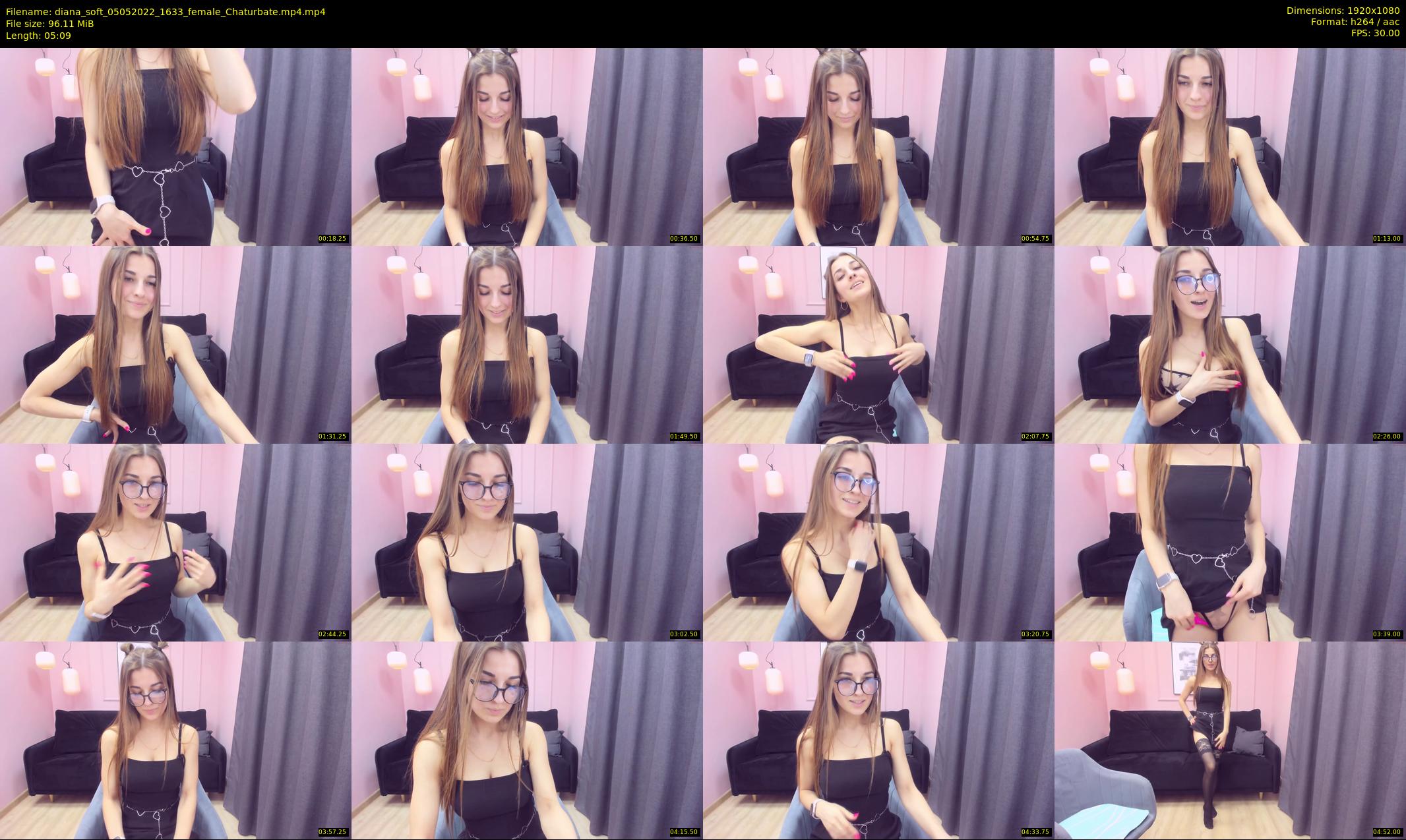 diana_soft — 6 minute Chaturbate female cam show recording, 1080p, May 5, 2022