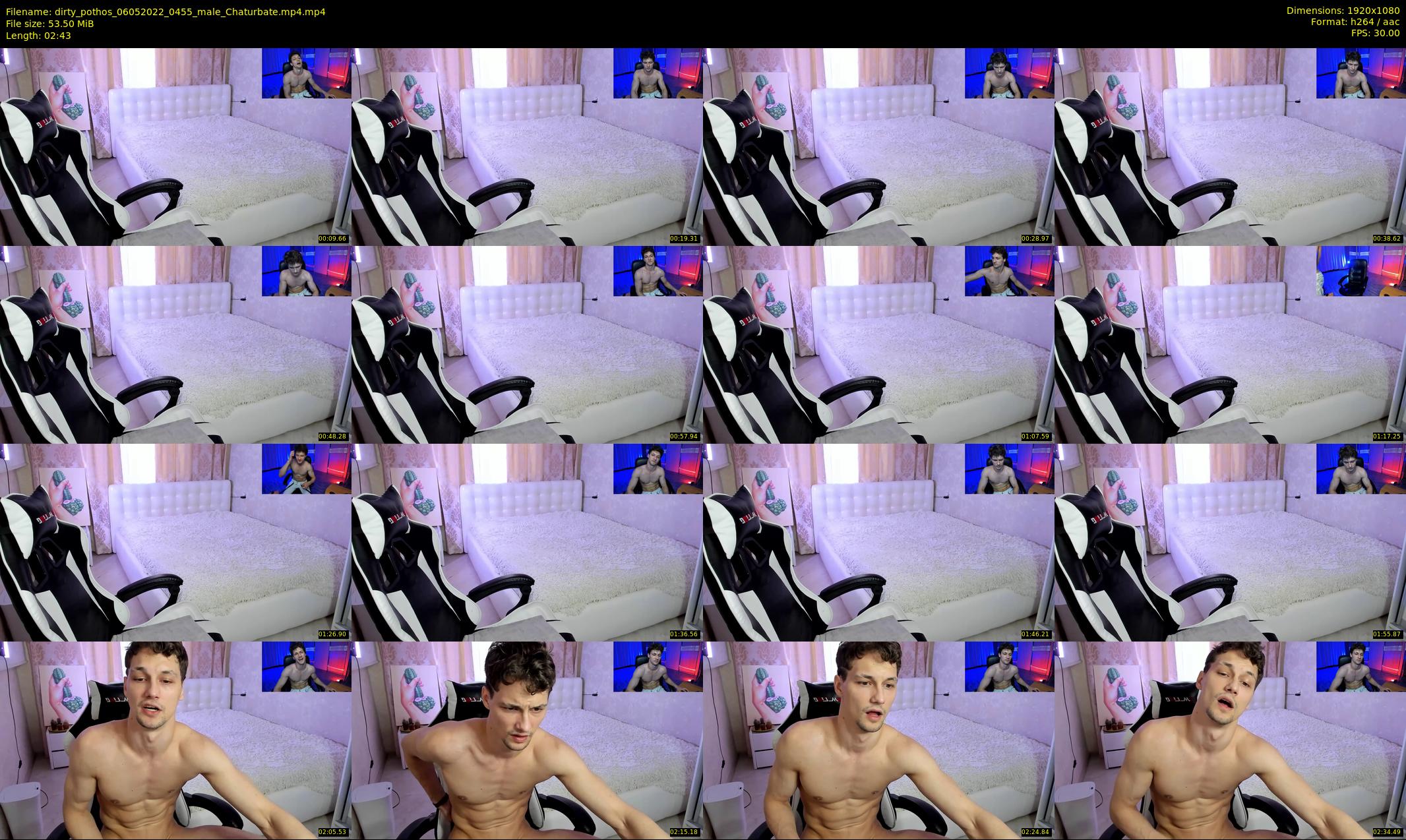 dirty_pothos — 3 minute Chaturbate male cam show recording, 1080p, May 6, 2022
