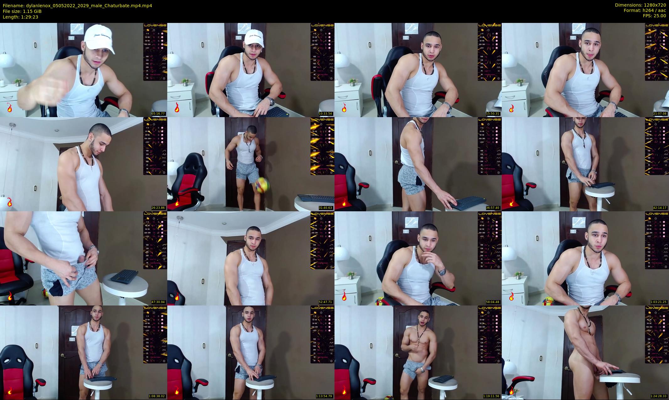 dylanlenox — 90 minute Chaturbate male cam show recording, 720p, May 5, 2022