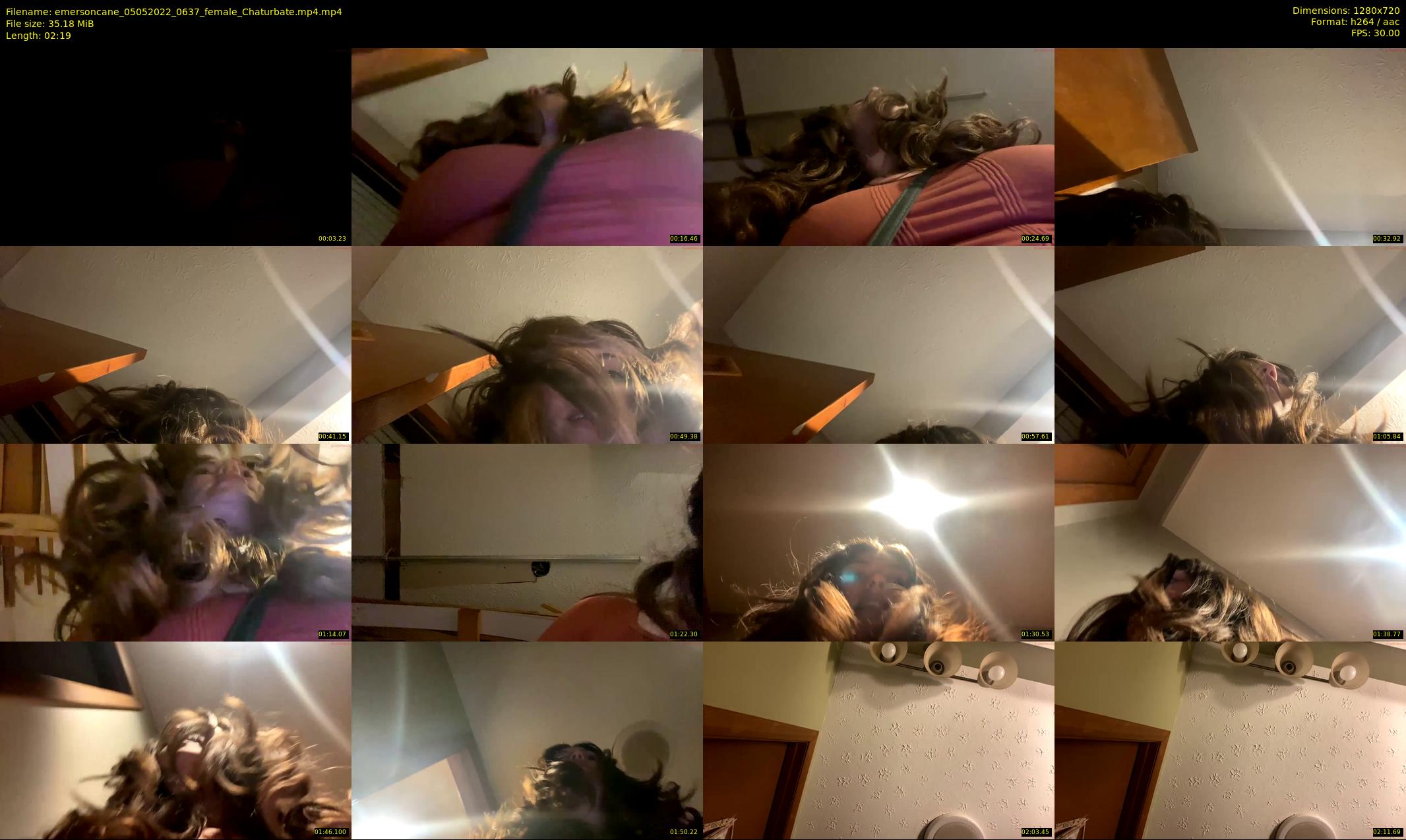 emersoncane — 3 minute Chaturbate female cam show recording, 720p, May 5, 2022