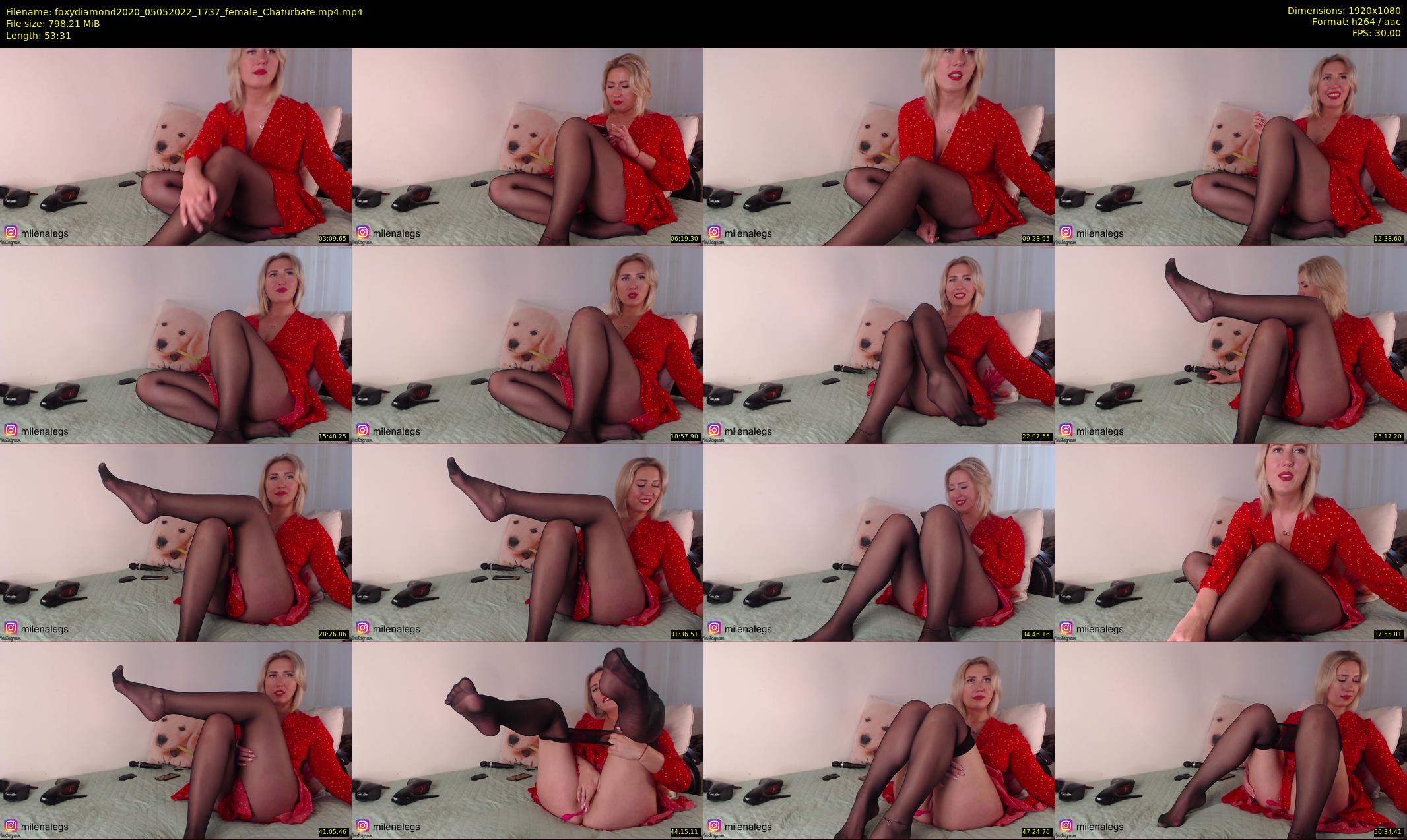 foxydiamond2020 — 54 minute Chaturbate female cam show recording, 1080p, May 5, 2022