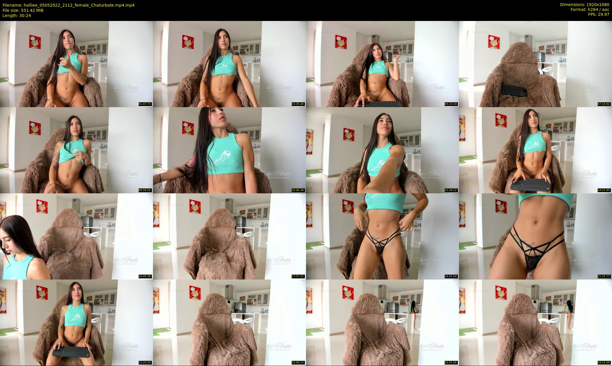 halliee — 31 minute Chaturbate couple cam show recording, 1080p, May 5, 2022