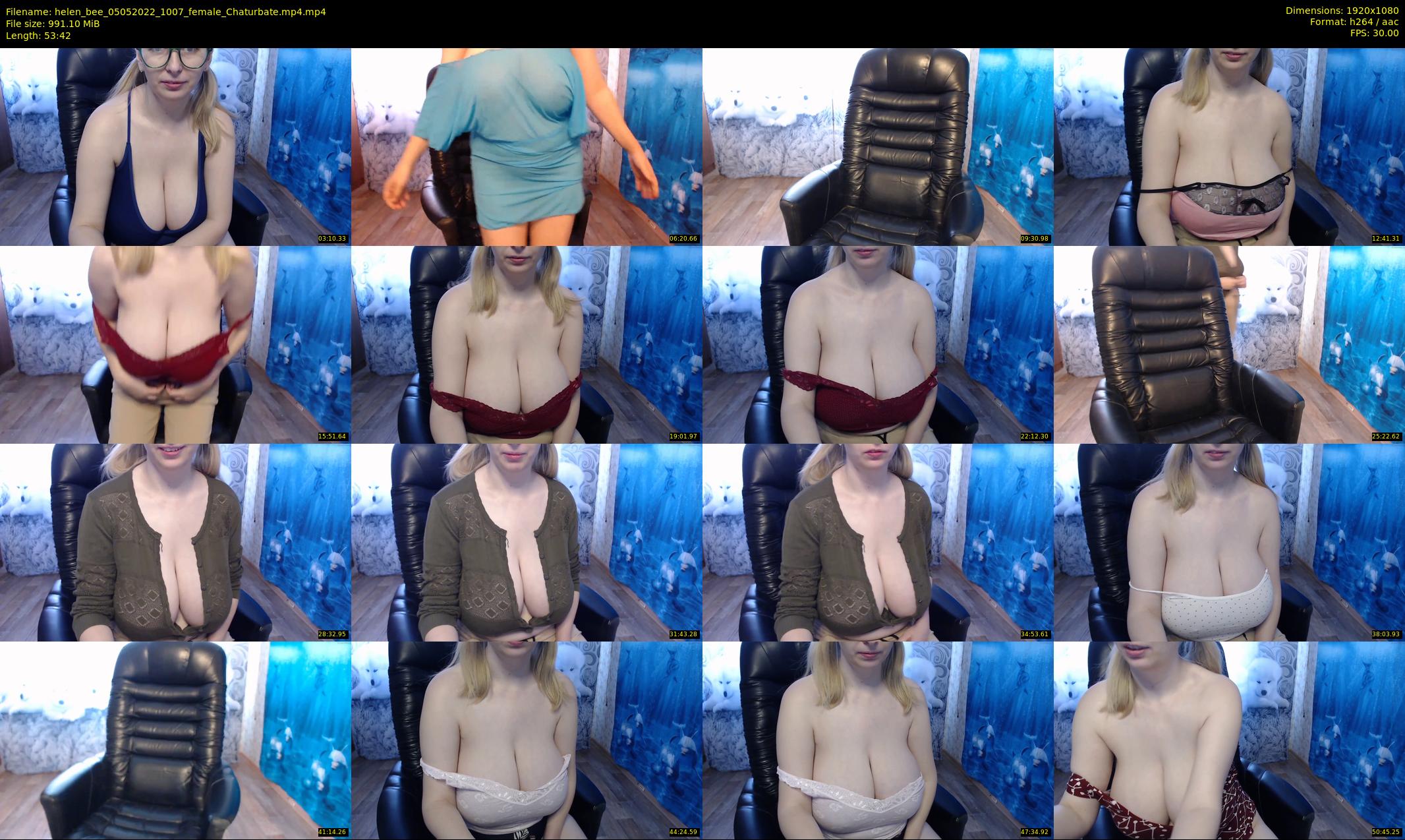 helen_bee — 54 minute Chaturbate female cam show recording, 1080p, May 5, 2022