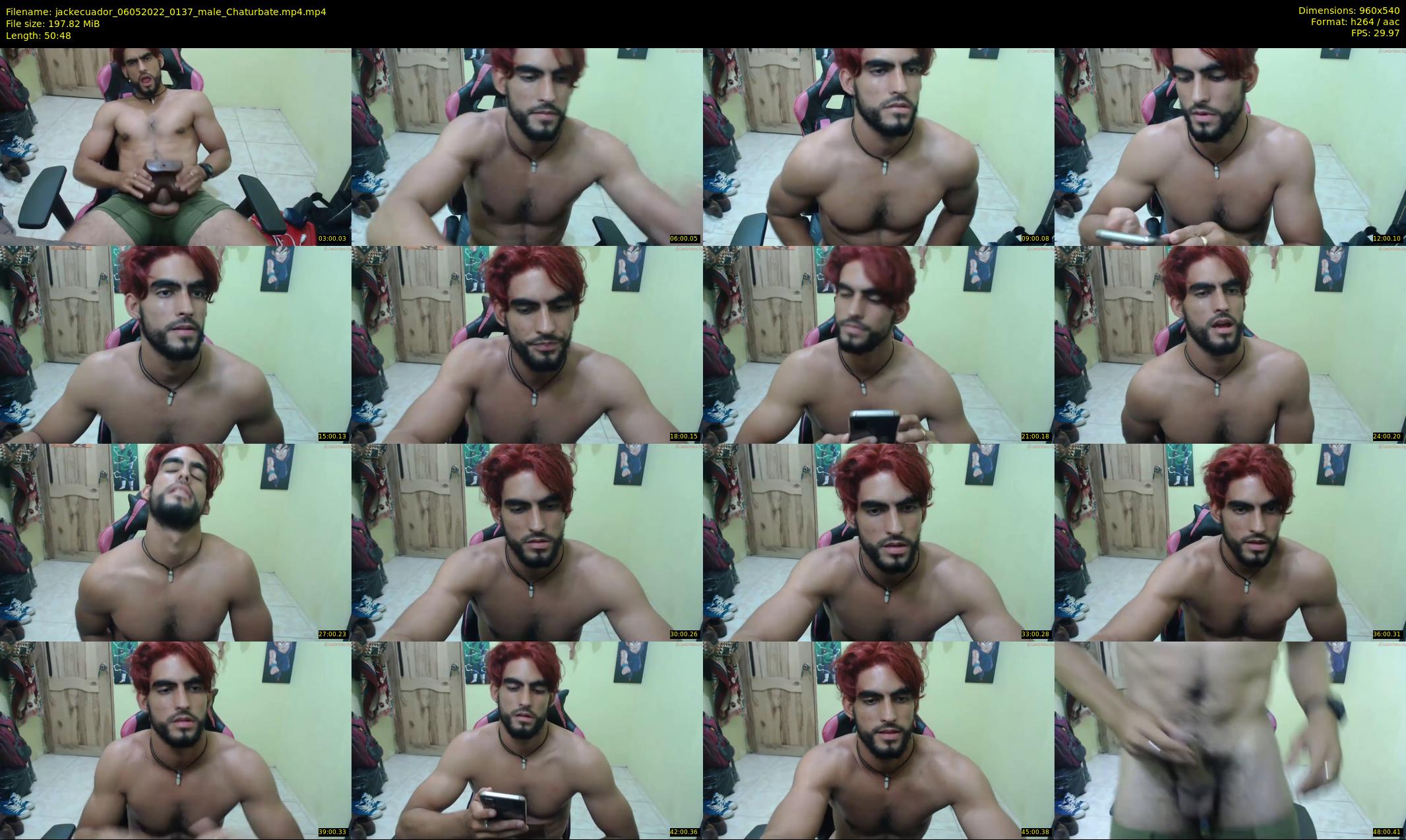 jackecuador — 51 minute Chaturbate male cam show recording, 480p, May 6, 2022