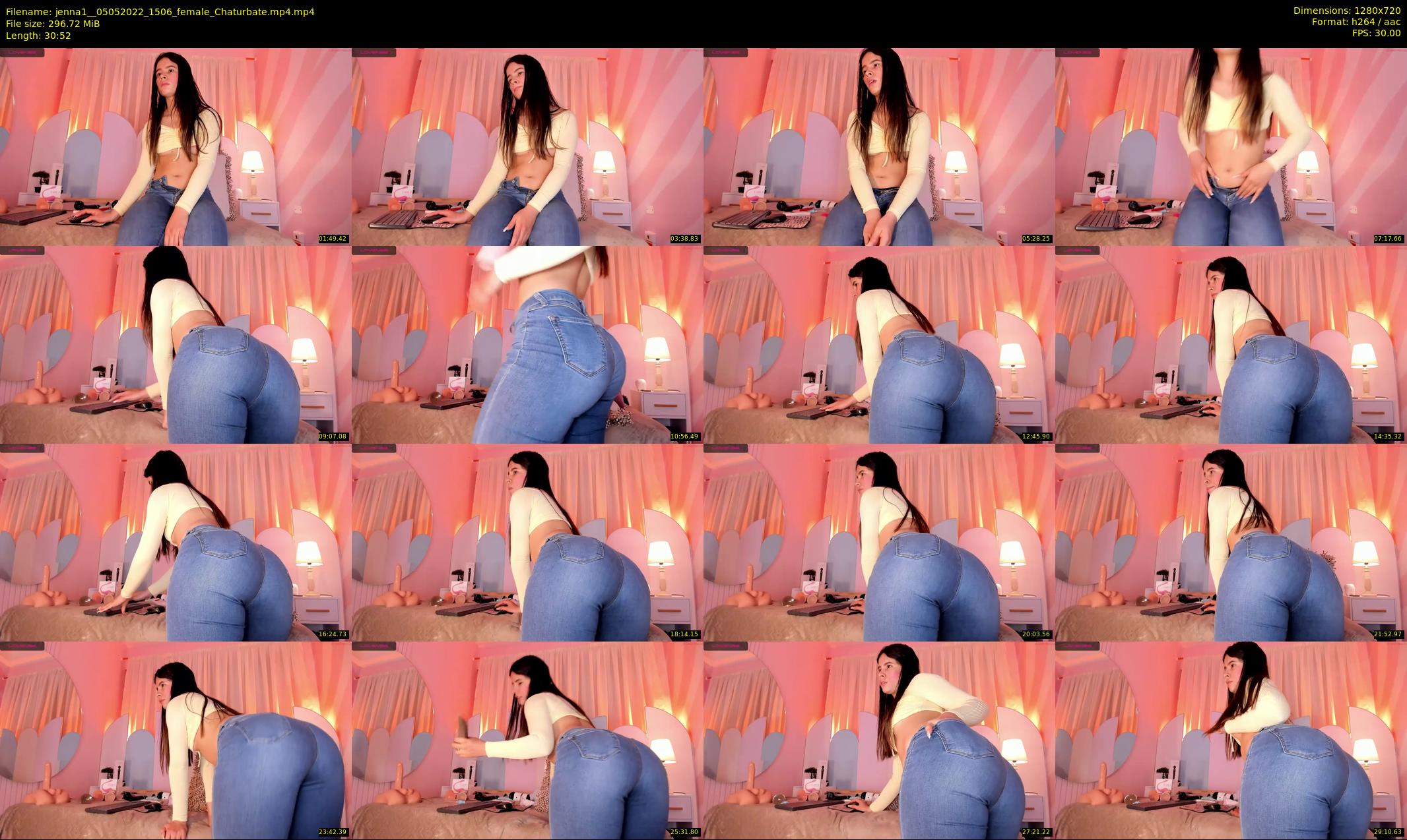 jenna1_ — 31 minute Chaturbate female cam show recording, 720p, May 5, 2022